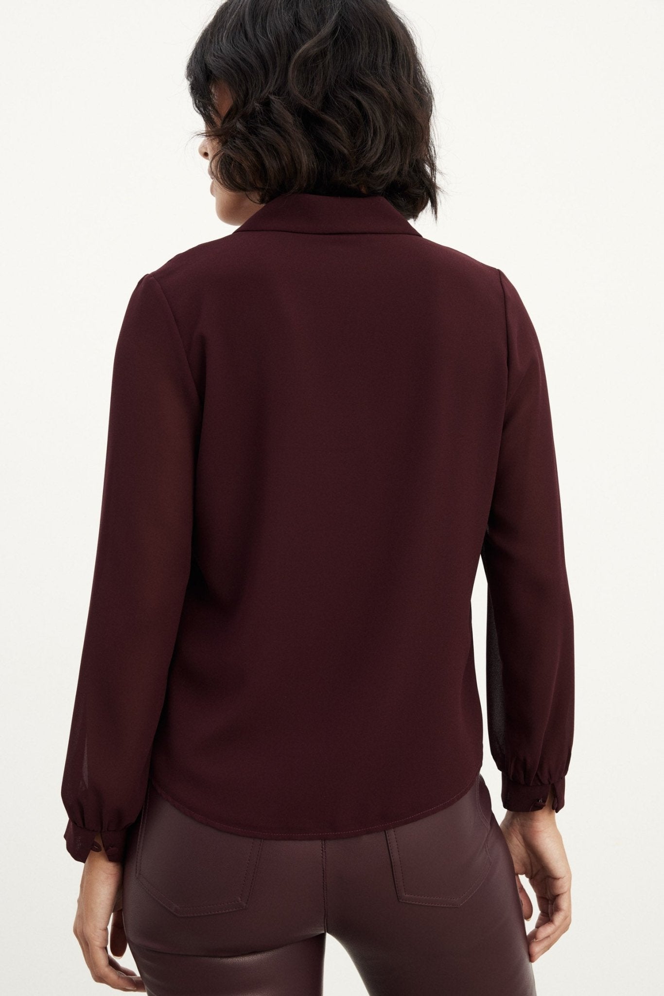 Blusa KENTIA Burgundy - BIMANI