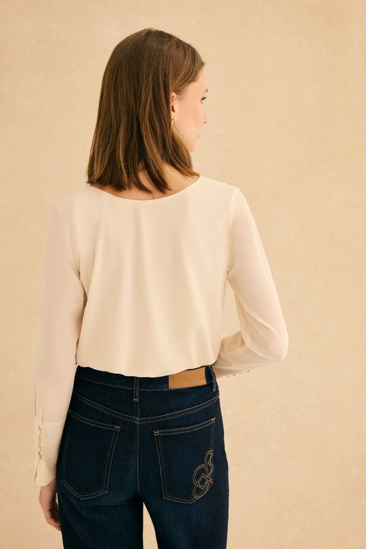 Blusa LAGUNA Beige Caliza