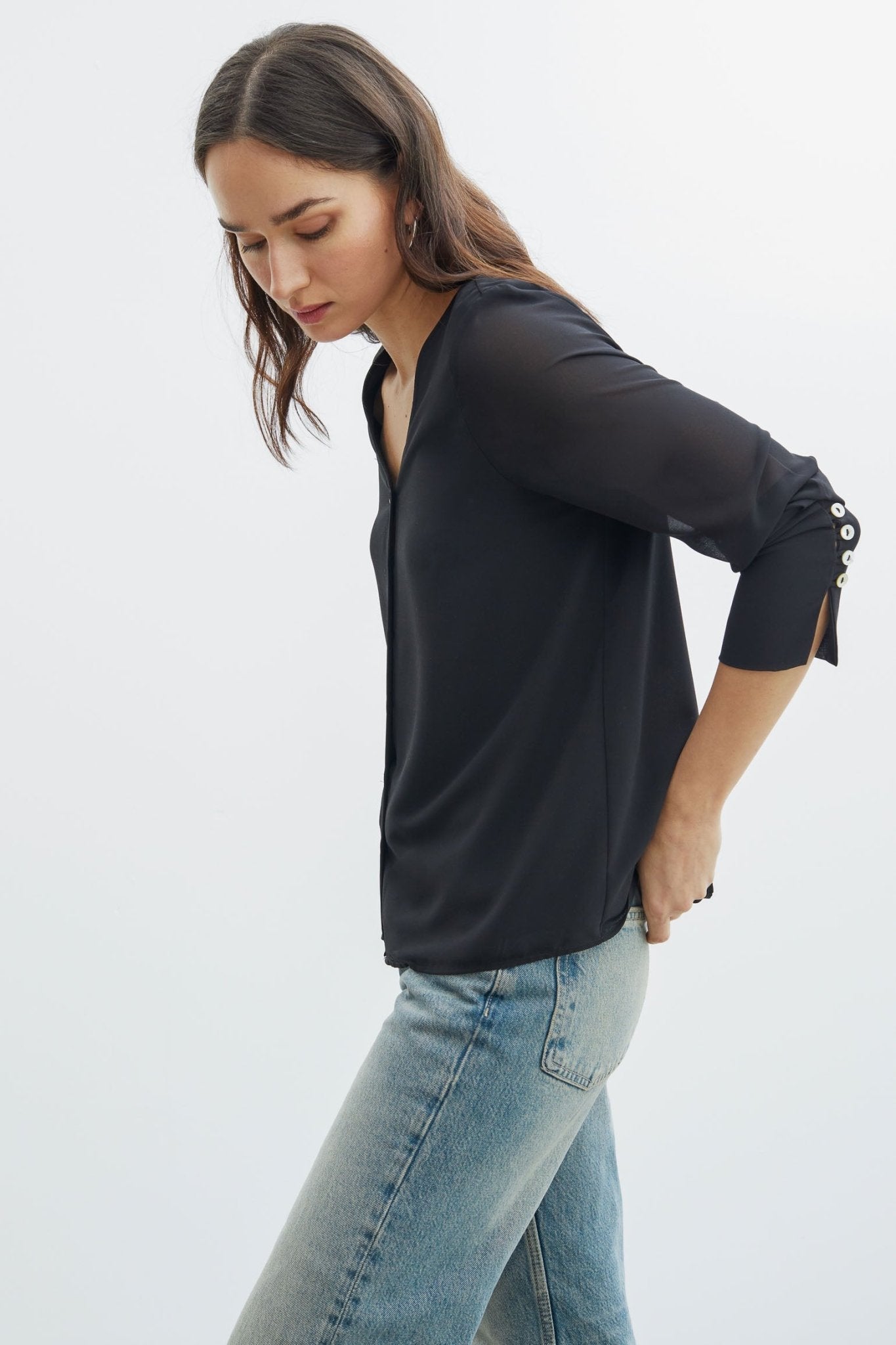 Blusa LAGUNA Black - BIMANI