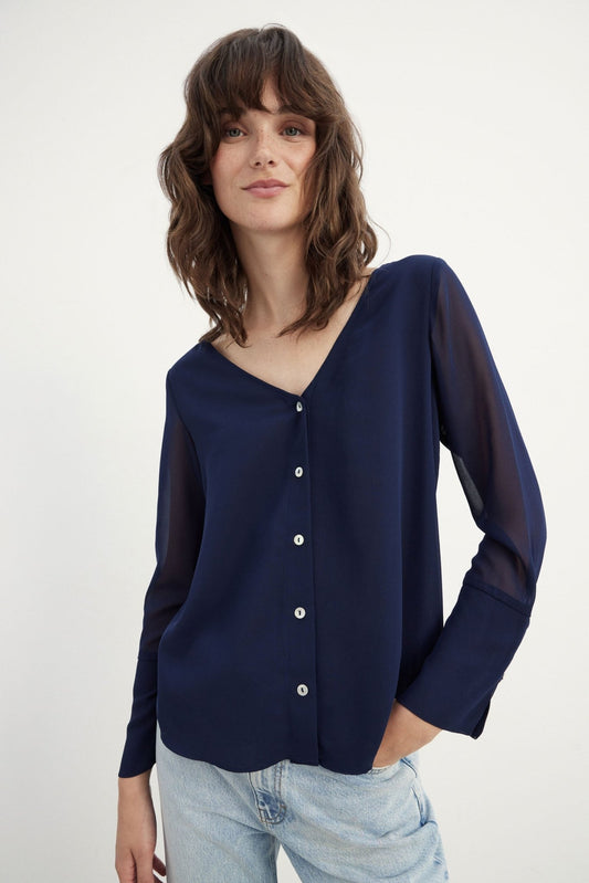 Blusa LAGUNA Blue - BIMANI