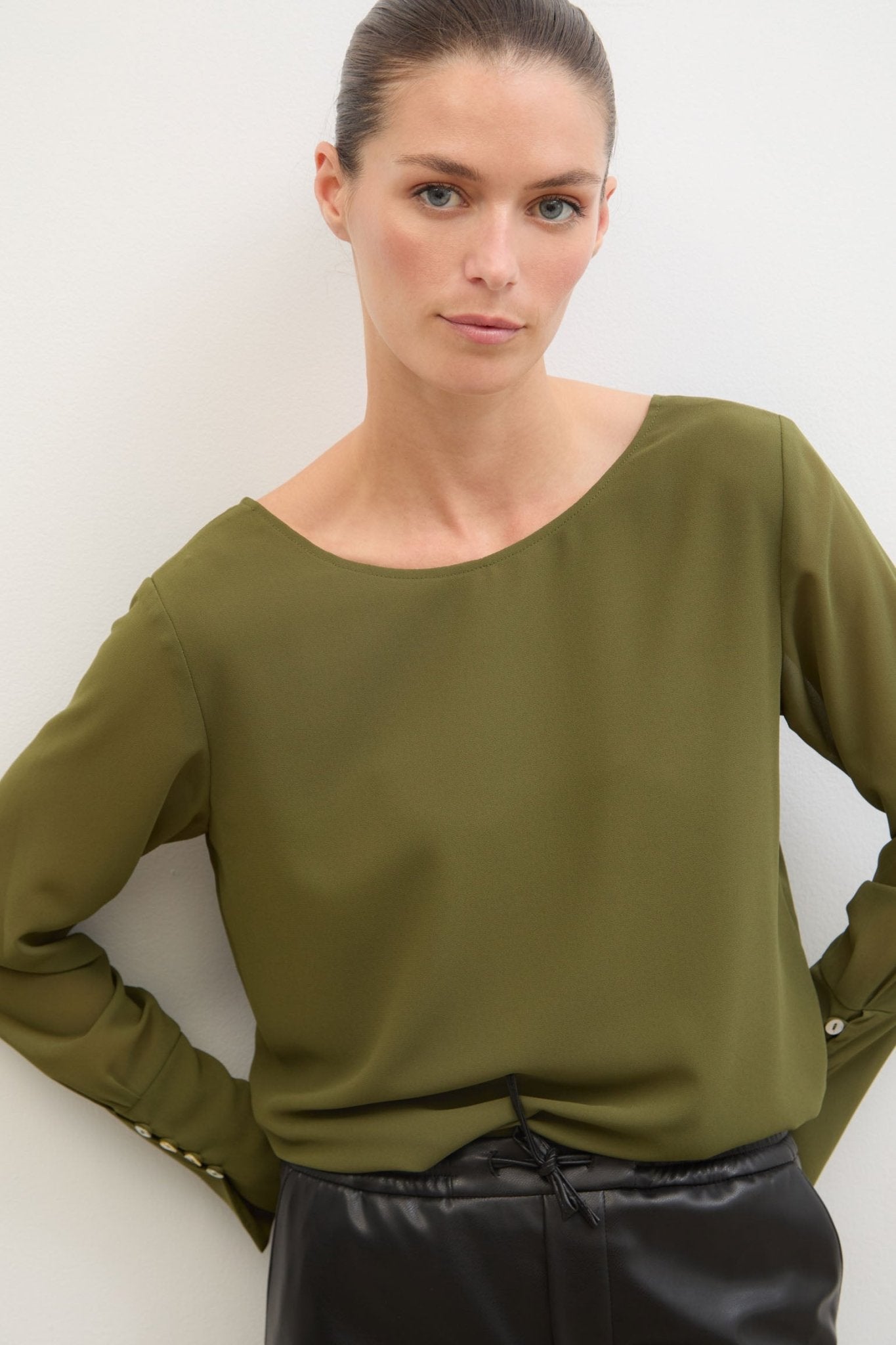 Blusa LAGUNA Khaki - BIMANI