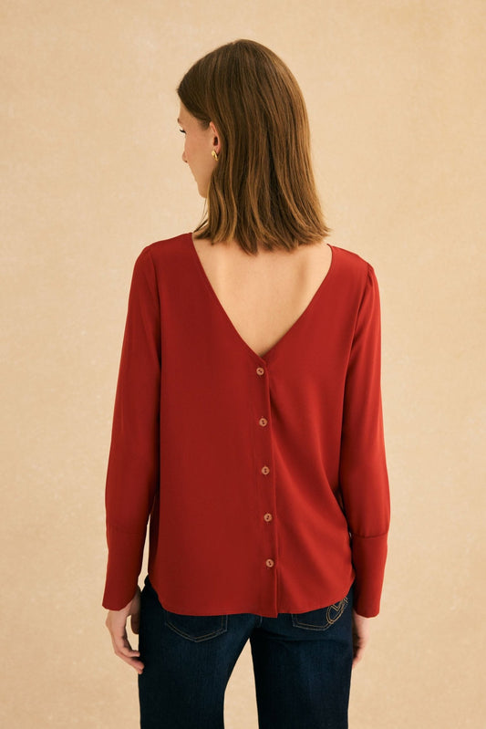 Blusa LAGUNA Teja Mencía - BIMANI