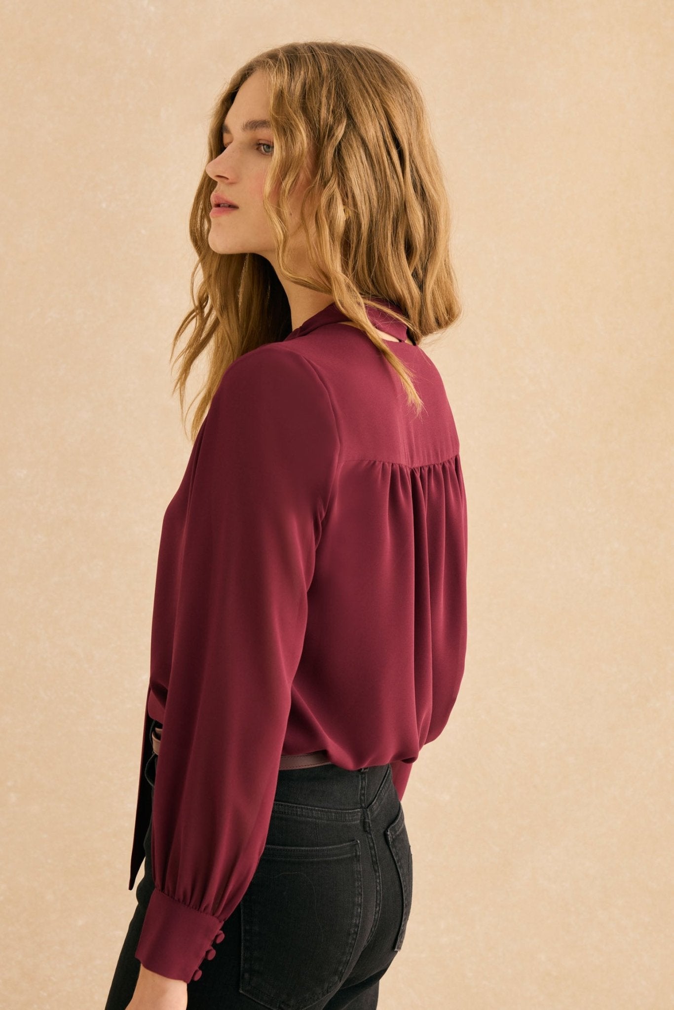 Blusa LAVANDA Burdeos Monastrell - BIMANI