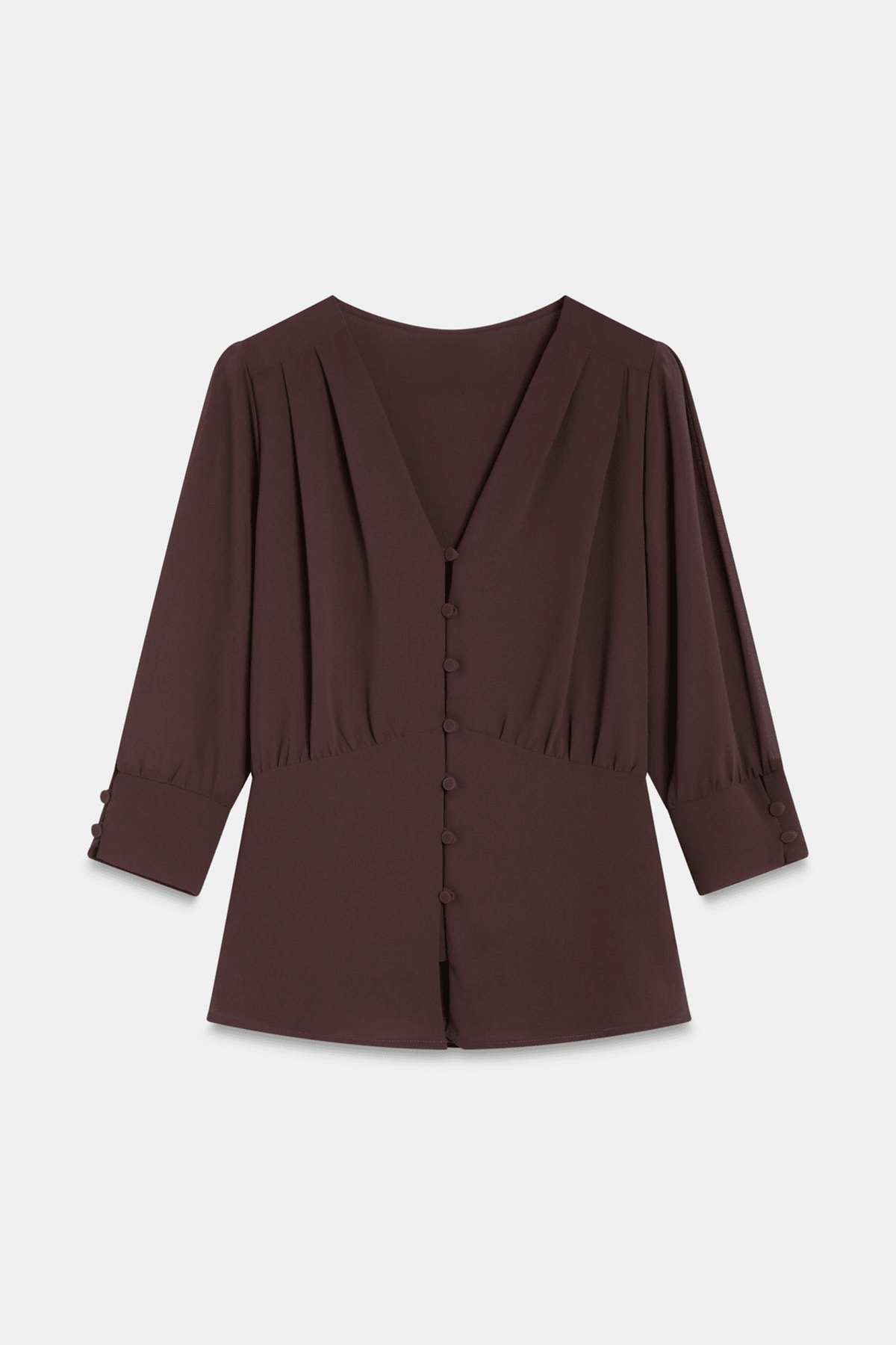 Blusa LINE Marrón Cacao - BIMANI