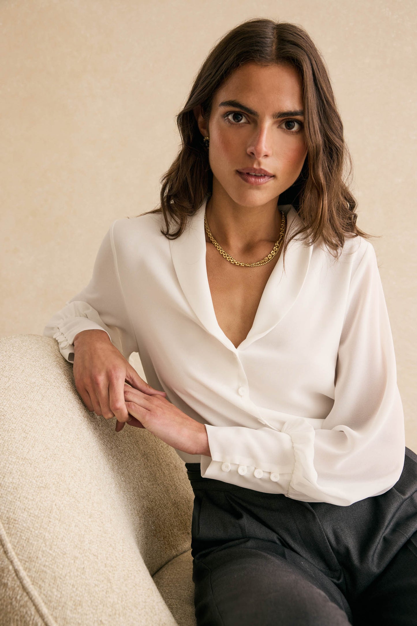 Blusa LONDRES Blanco Eterno - BIMANI