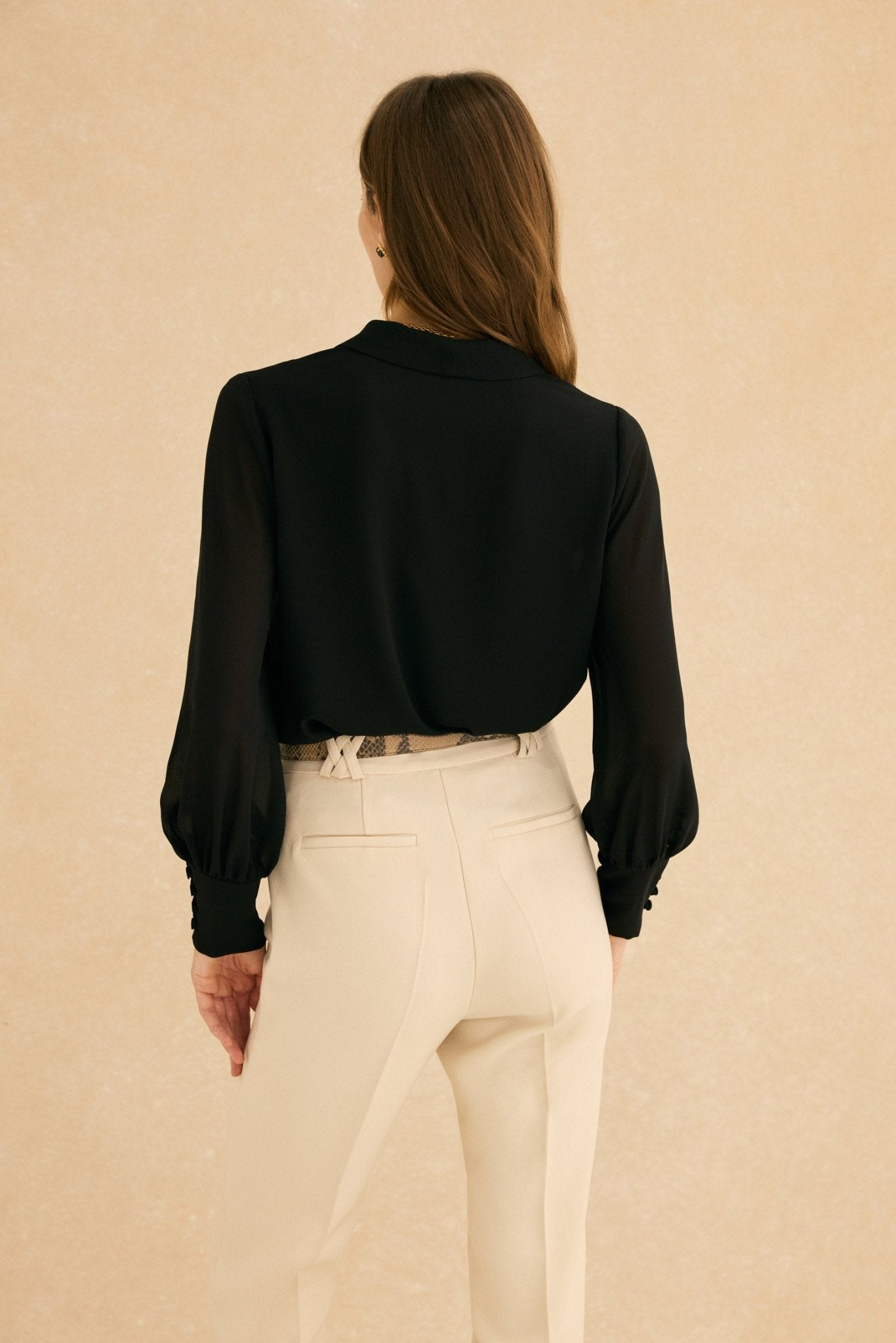 Blusa LONDRES Negro Magnético - BIMANI