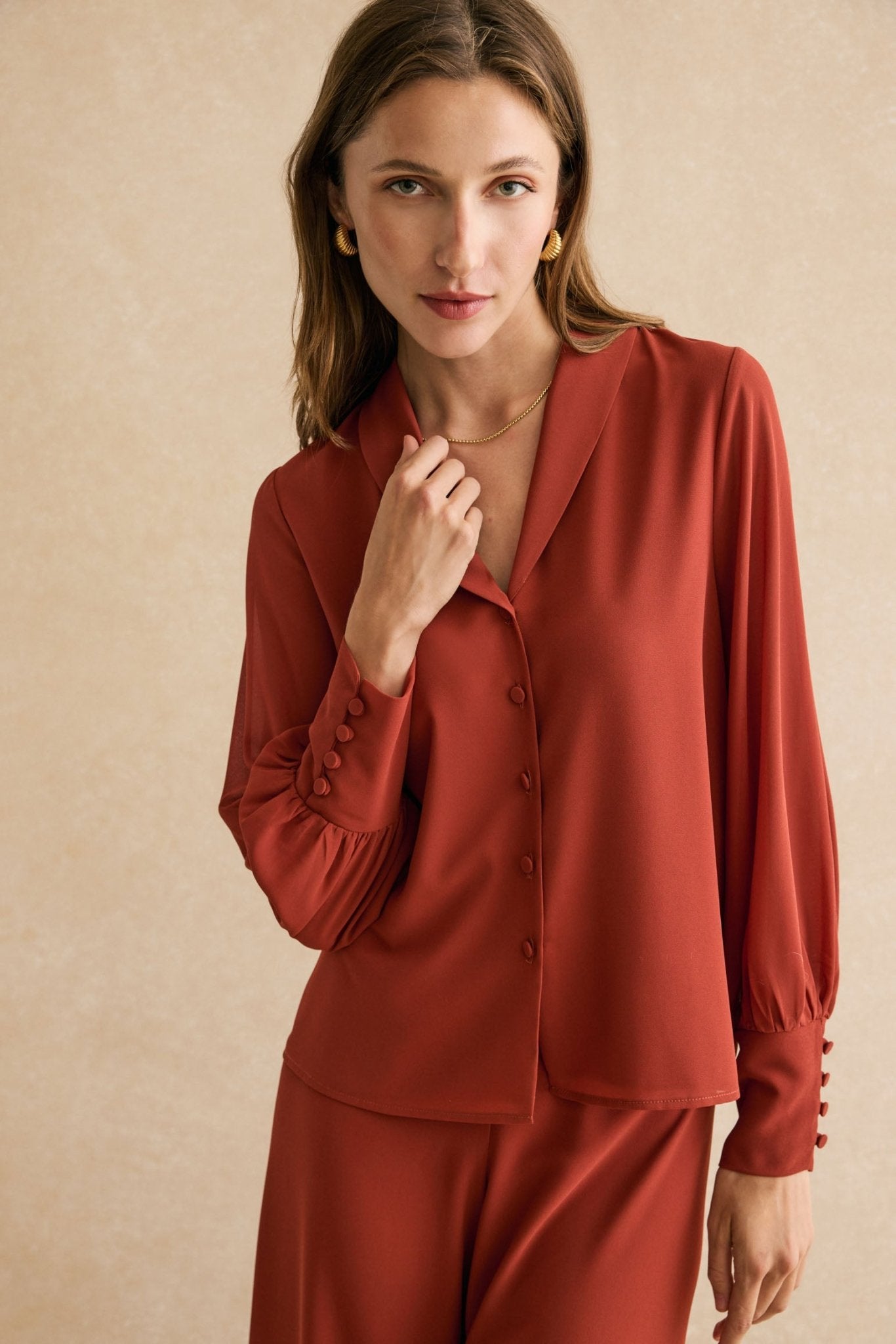 Blusa LONDRES Teja Mencía - BIMANI