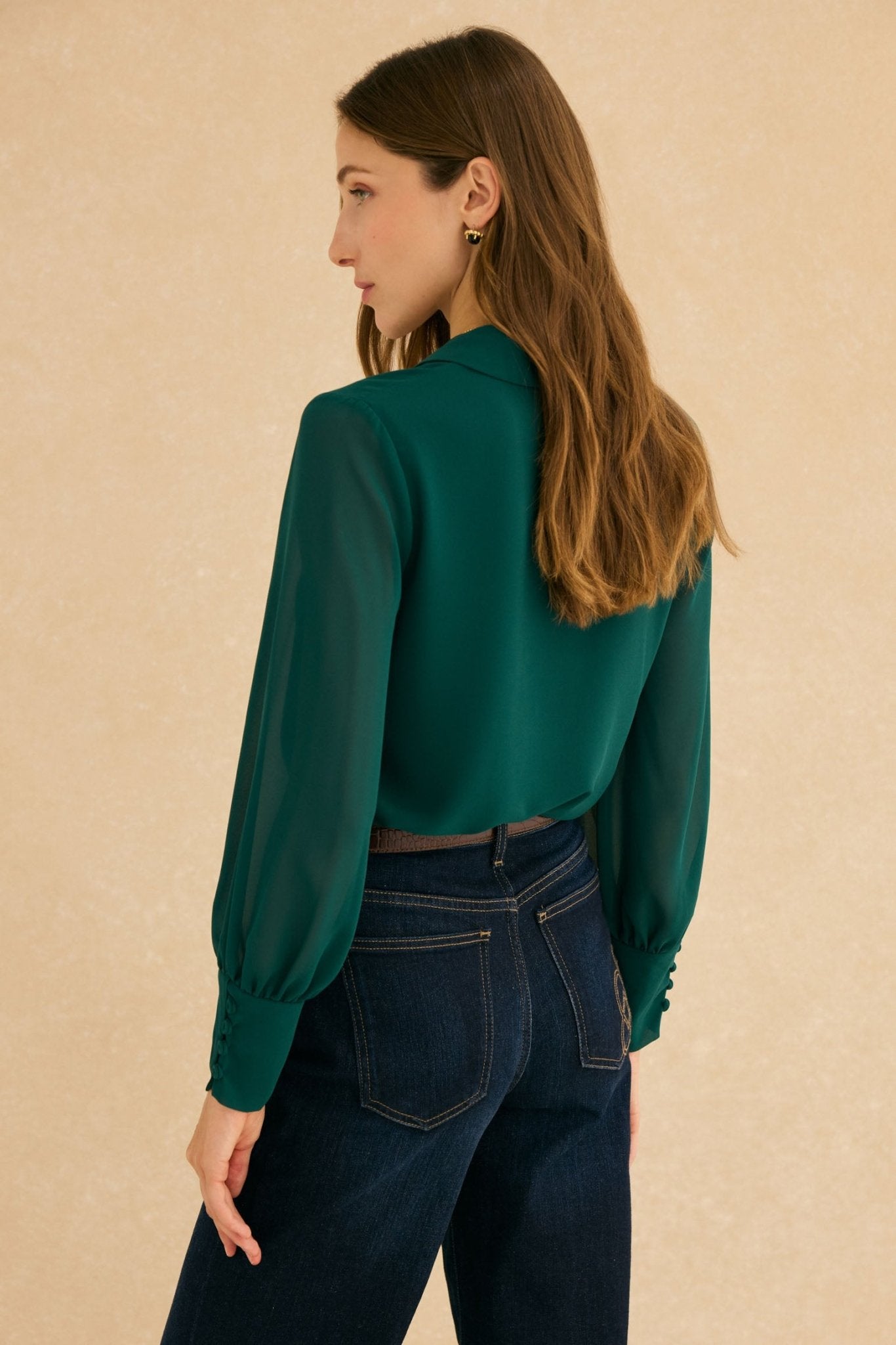 Blusa LONDRES Verde Hiedra - BIMANI