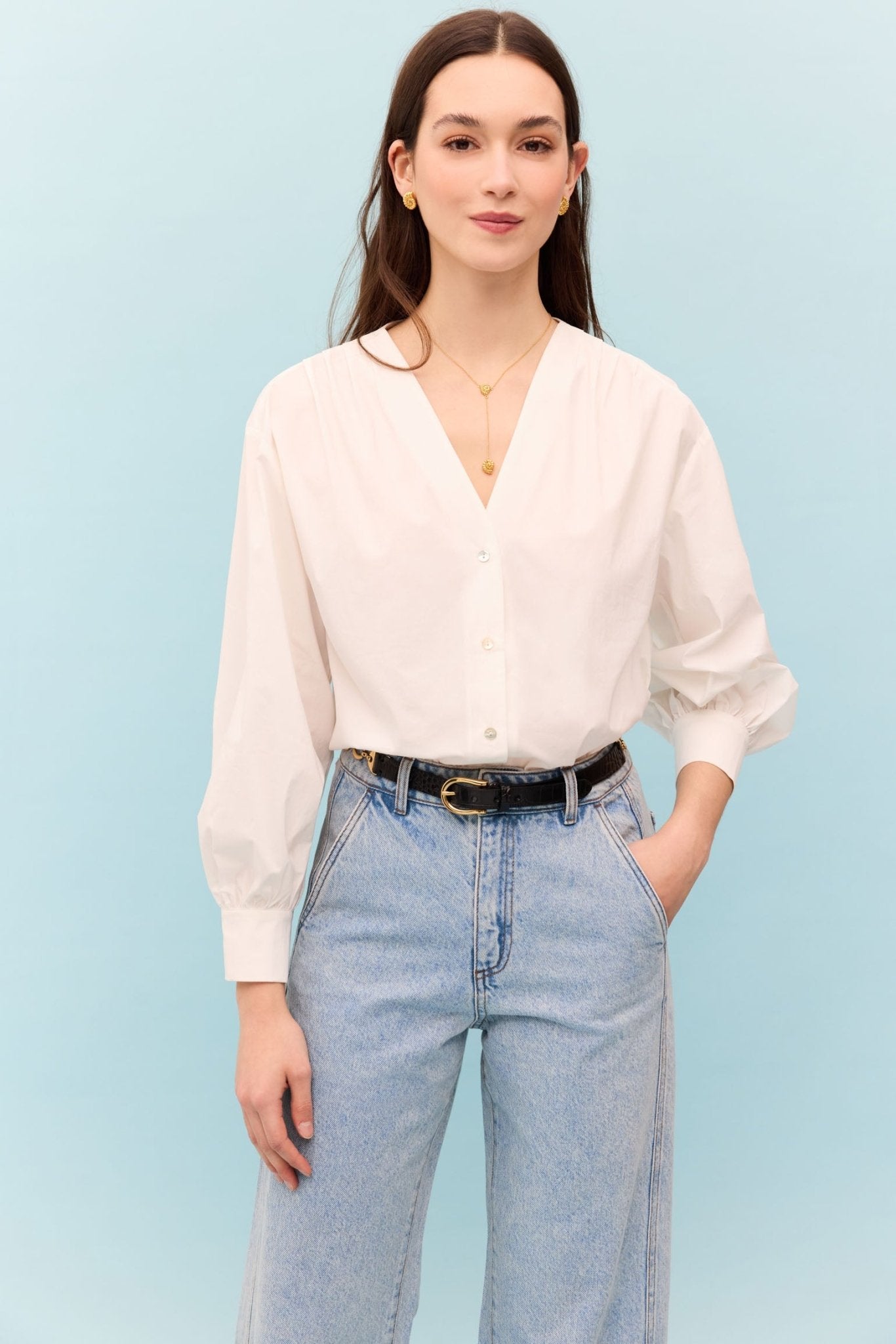 Camisa LOTO Blanco - BIMANI