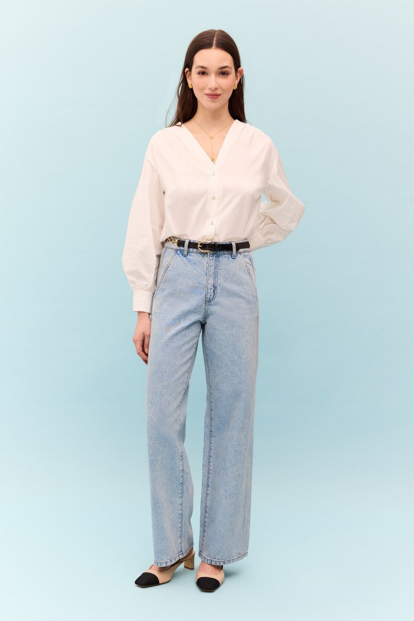 Camisa LOTO Blanco - BIMANI