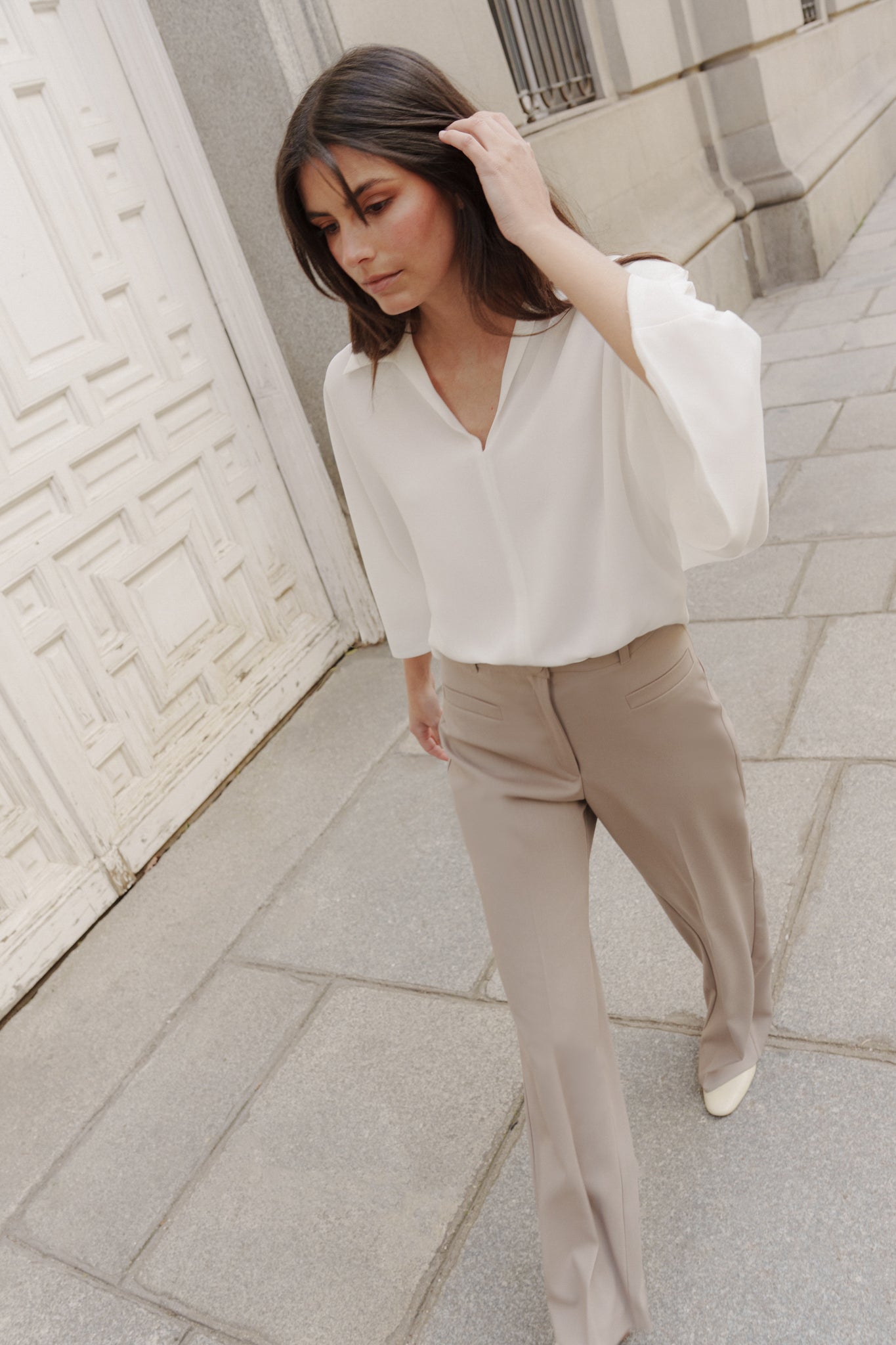 Blusa LUPE Blanco Eterno - BIMANI