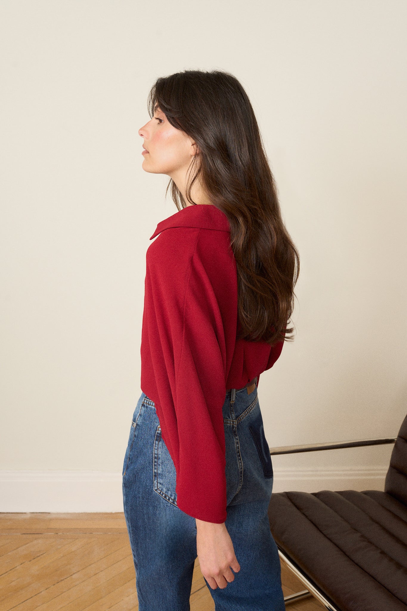 Blusa LUPE Granate Magma - BIMANI