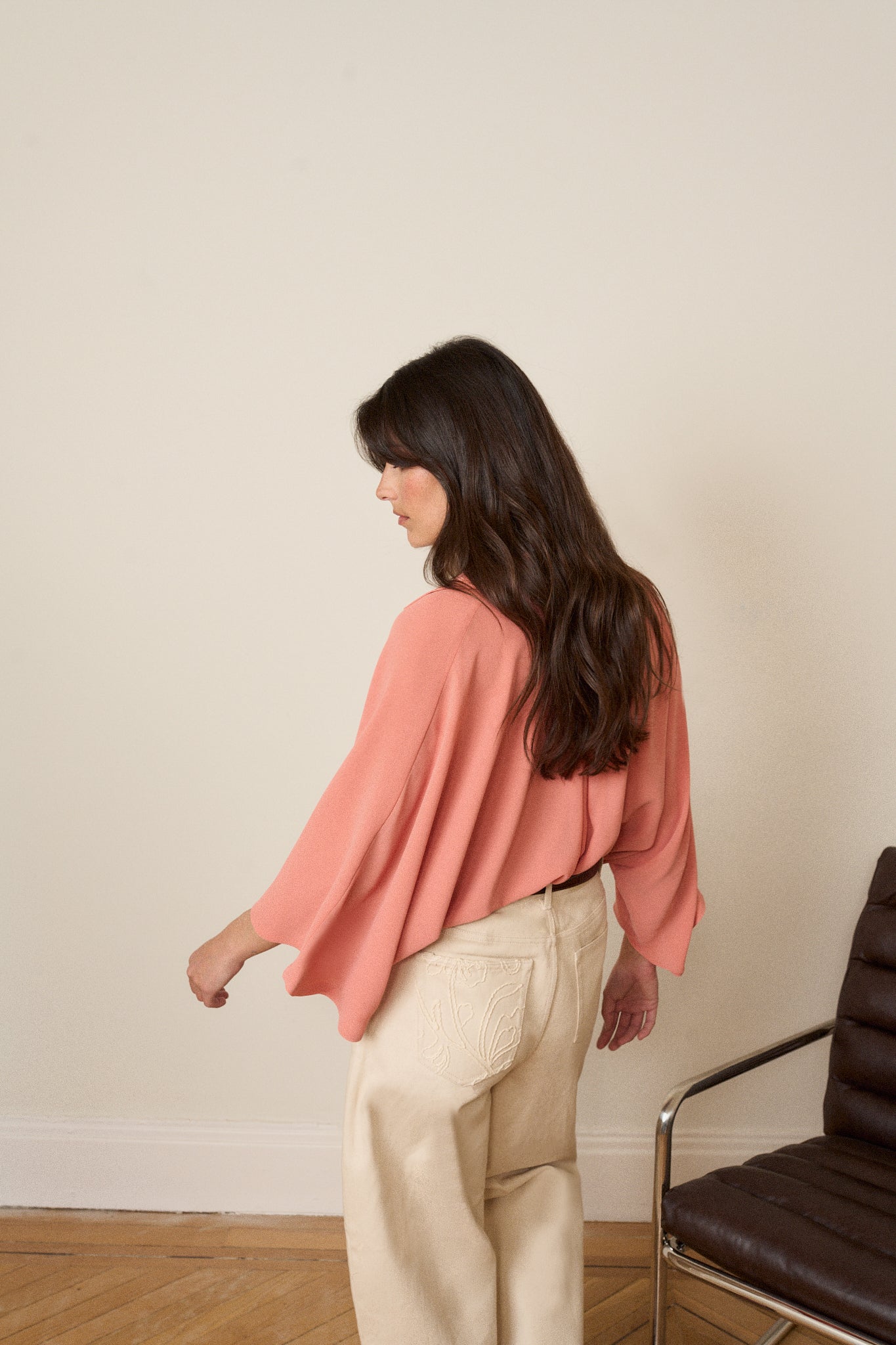 Blusa LUPE Salmón Lava - BIMANI