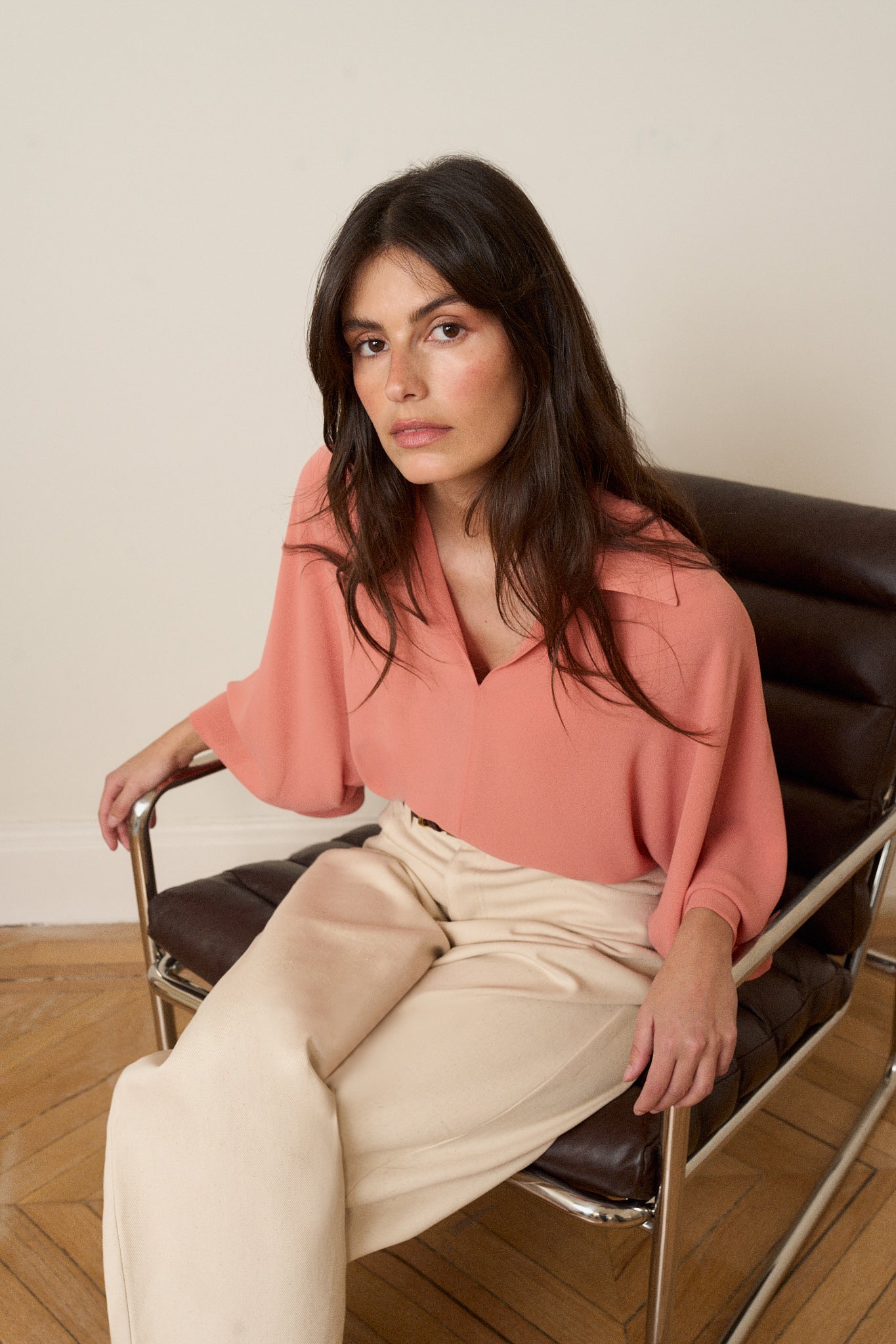 Blusa LUPE Salmón Lava - BIMANI