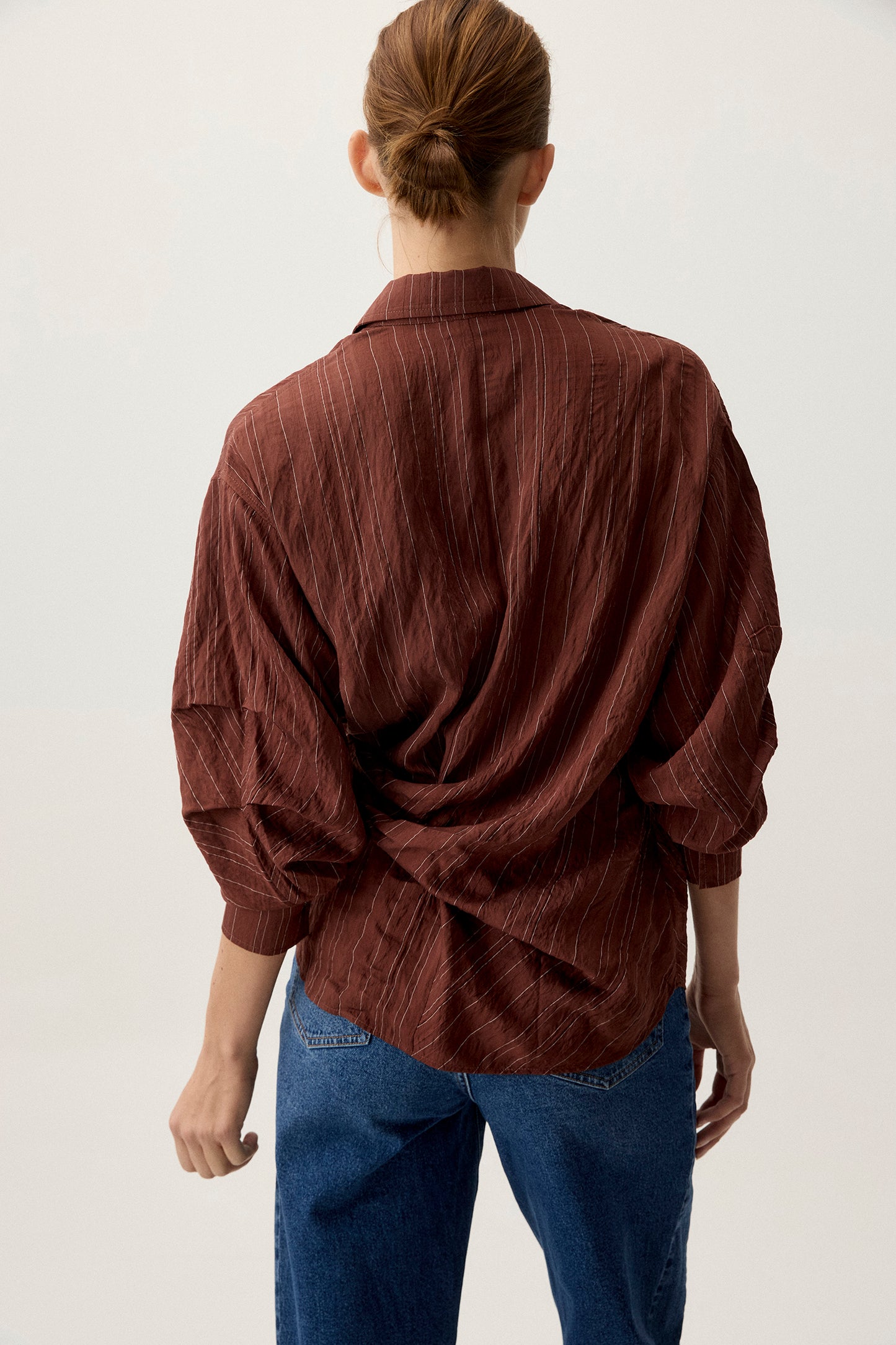 Blusa MAELLE Marrón