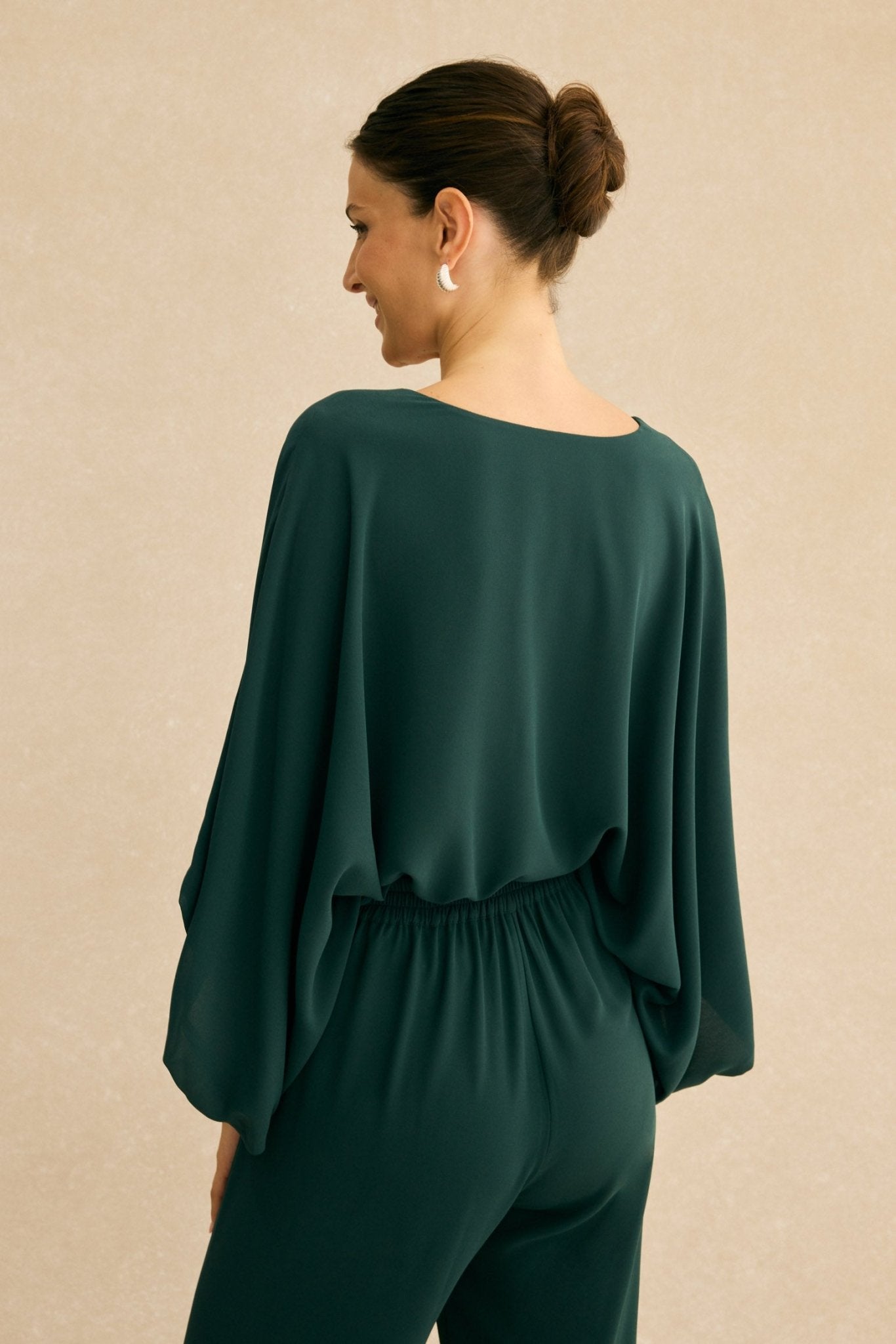 Blusa MARION Verde Hiedra - BIMANI