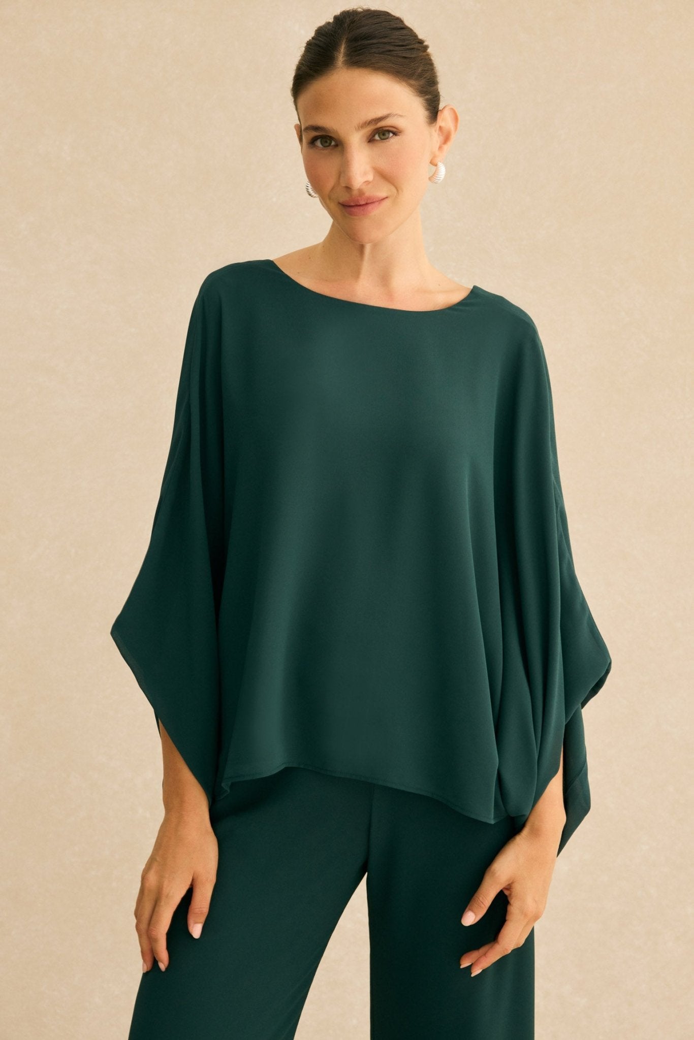 Blusa MARION Verde Hiedra - BIMANI