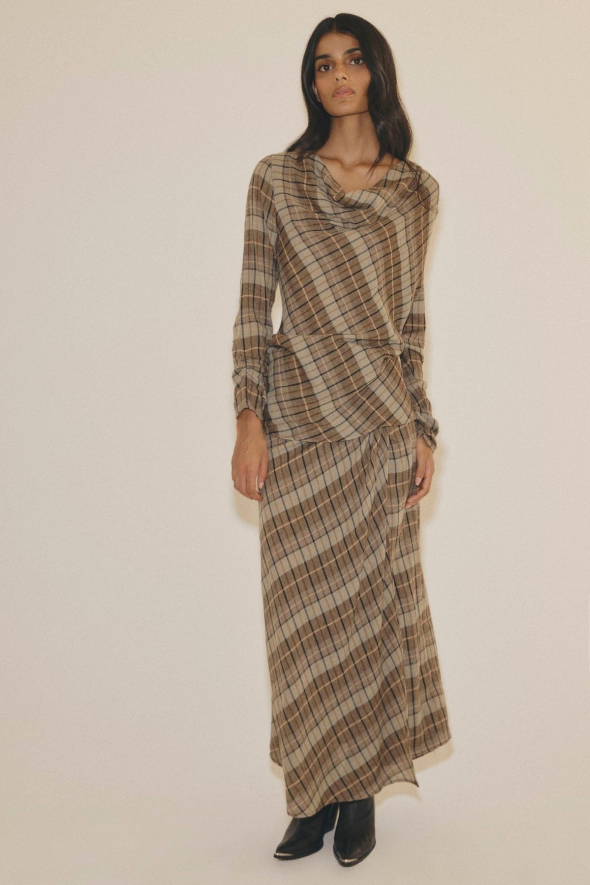 Blusa MARLEY Manteco Gris - BIMANI