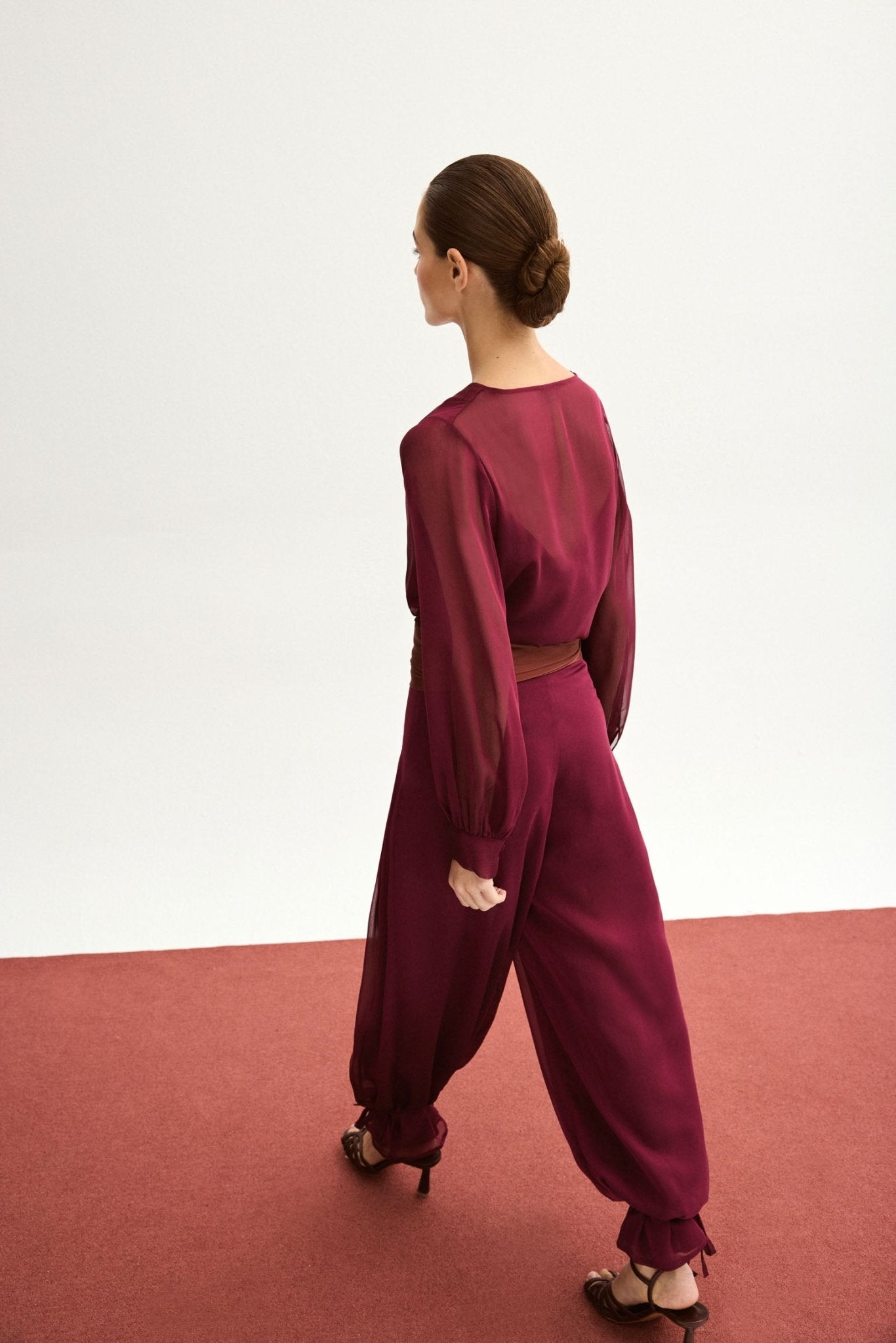 Blusa MARTINE Cereza Árida - BIMANI