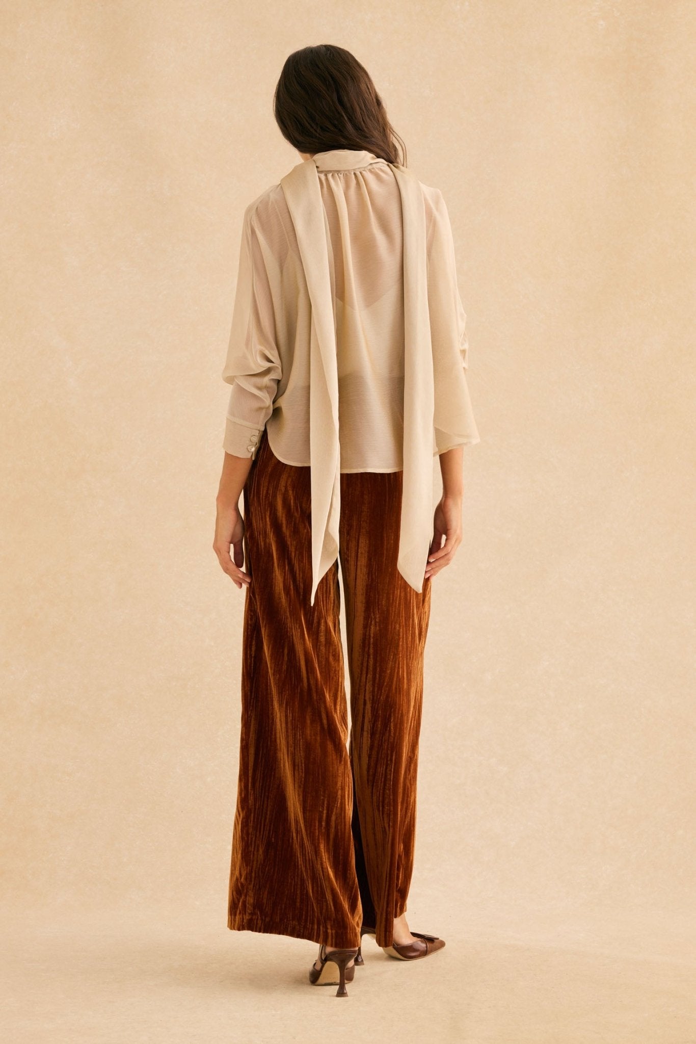 Blusa MIRANDA Champagne - BIMANI