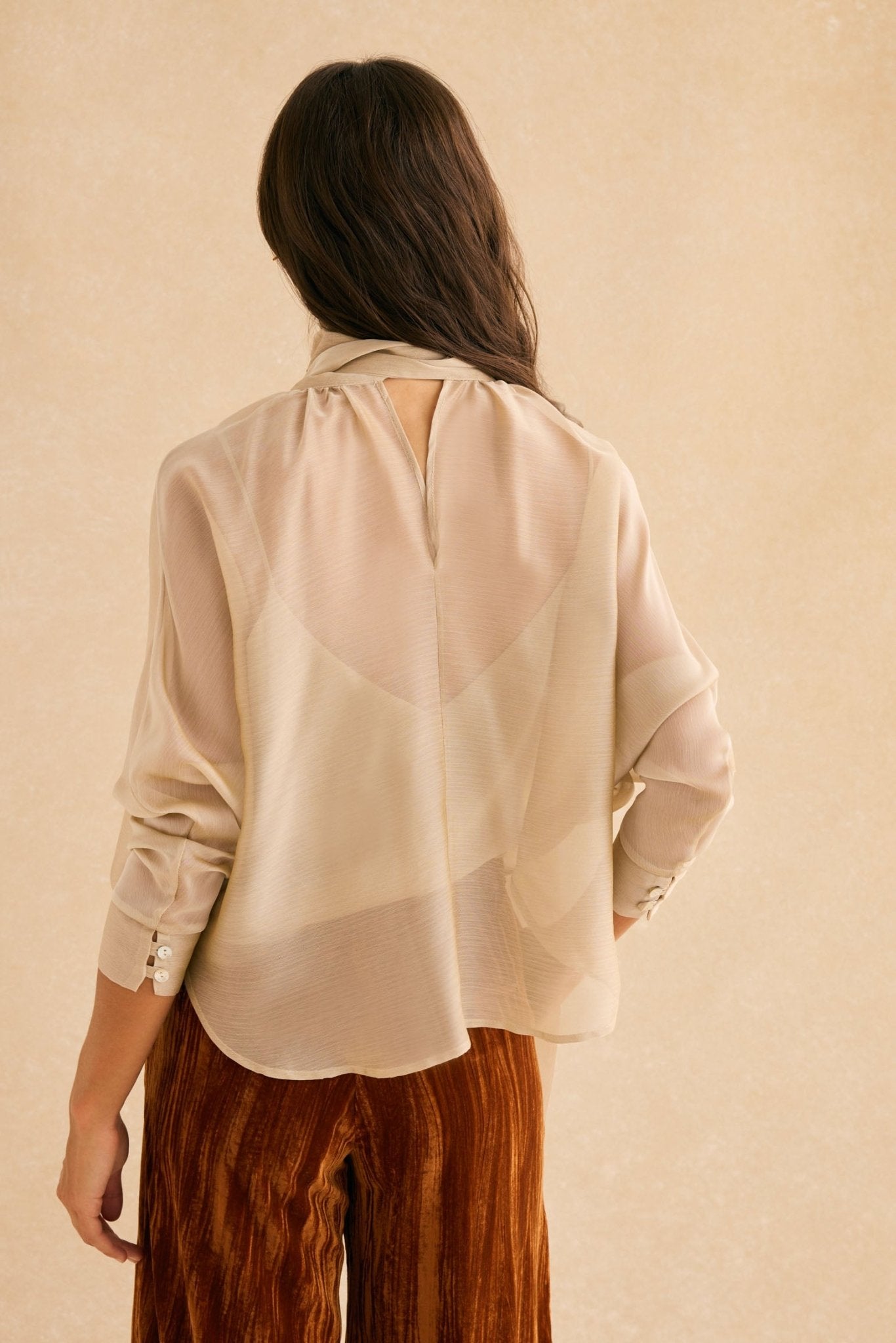 Blusa MIRANDA Champagne - BIMANI