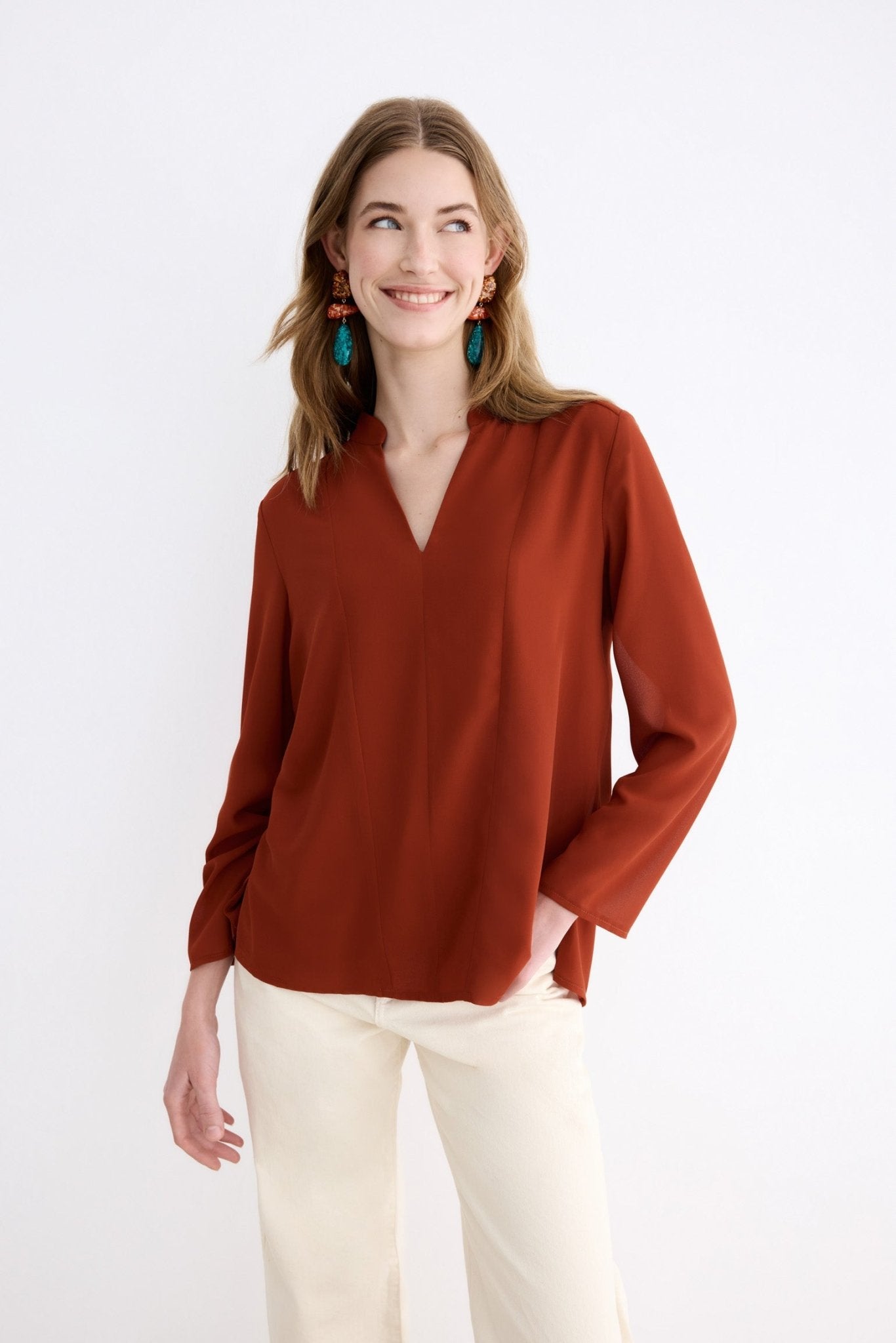 Blusa MISTRAL Burnt - BIMANI