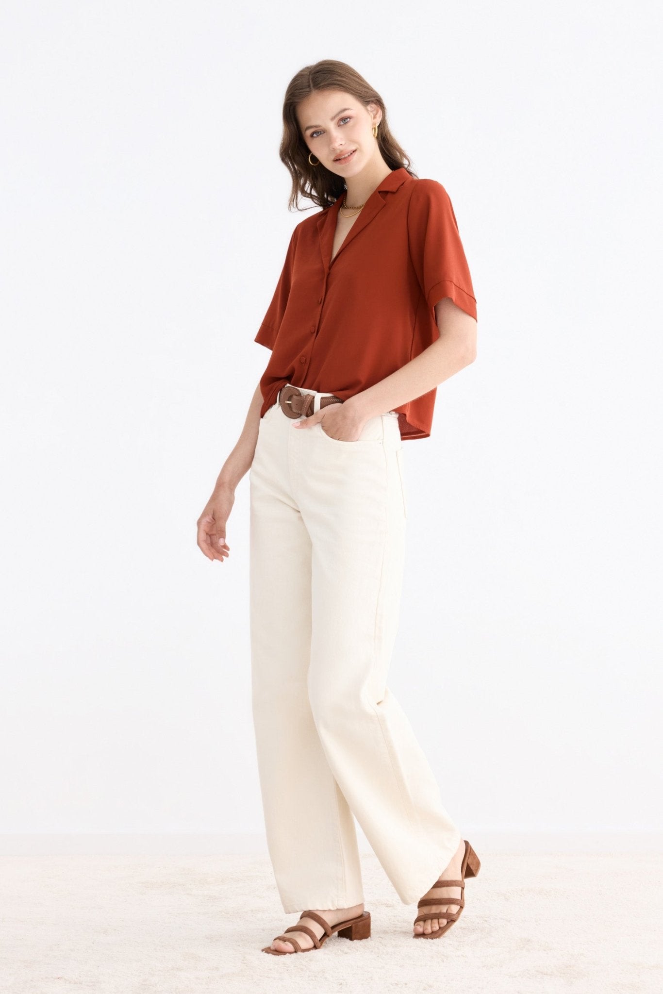 Blusa NEVILLE Burnt - BIMANI