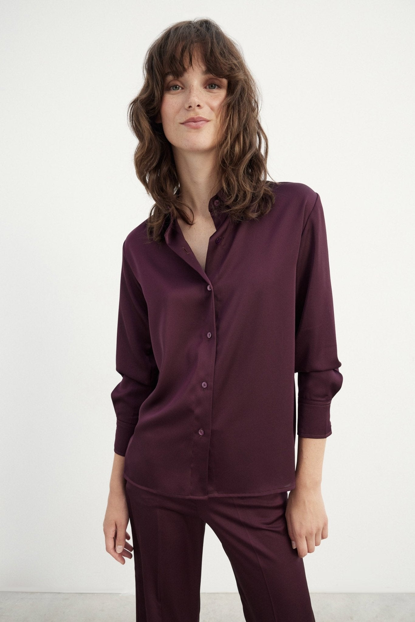 Blusa NEW YORK Burgundy - BIMANI