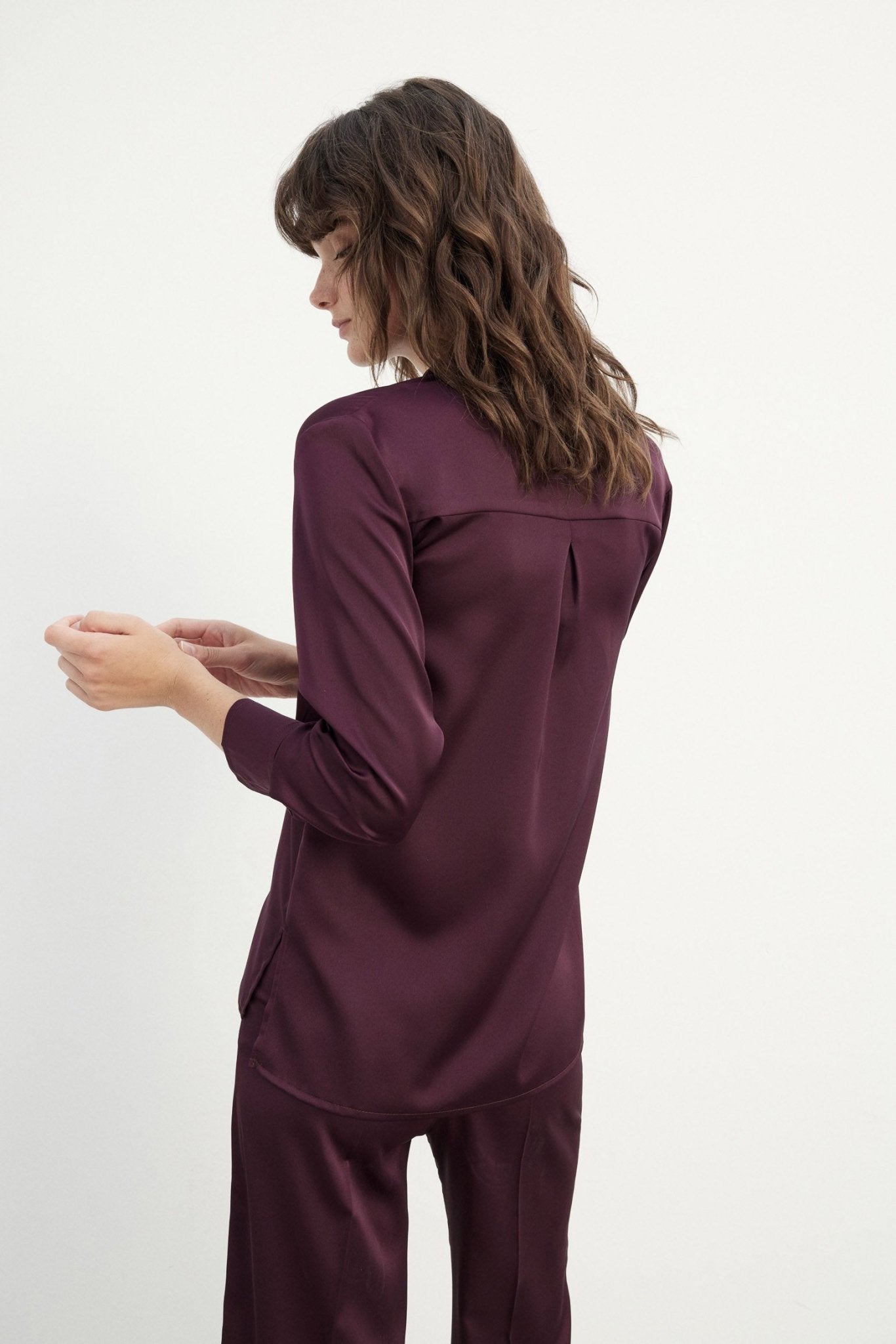 Blusa NEW YORK Burgundy - BIMANI