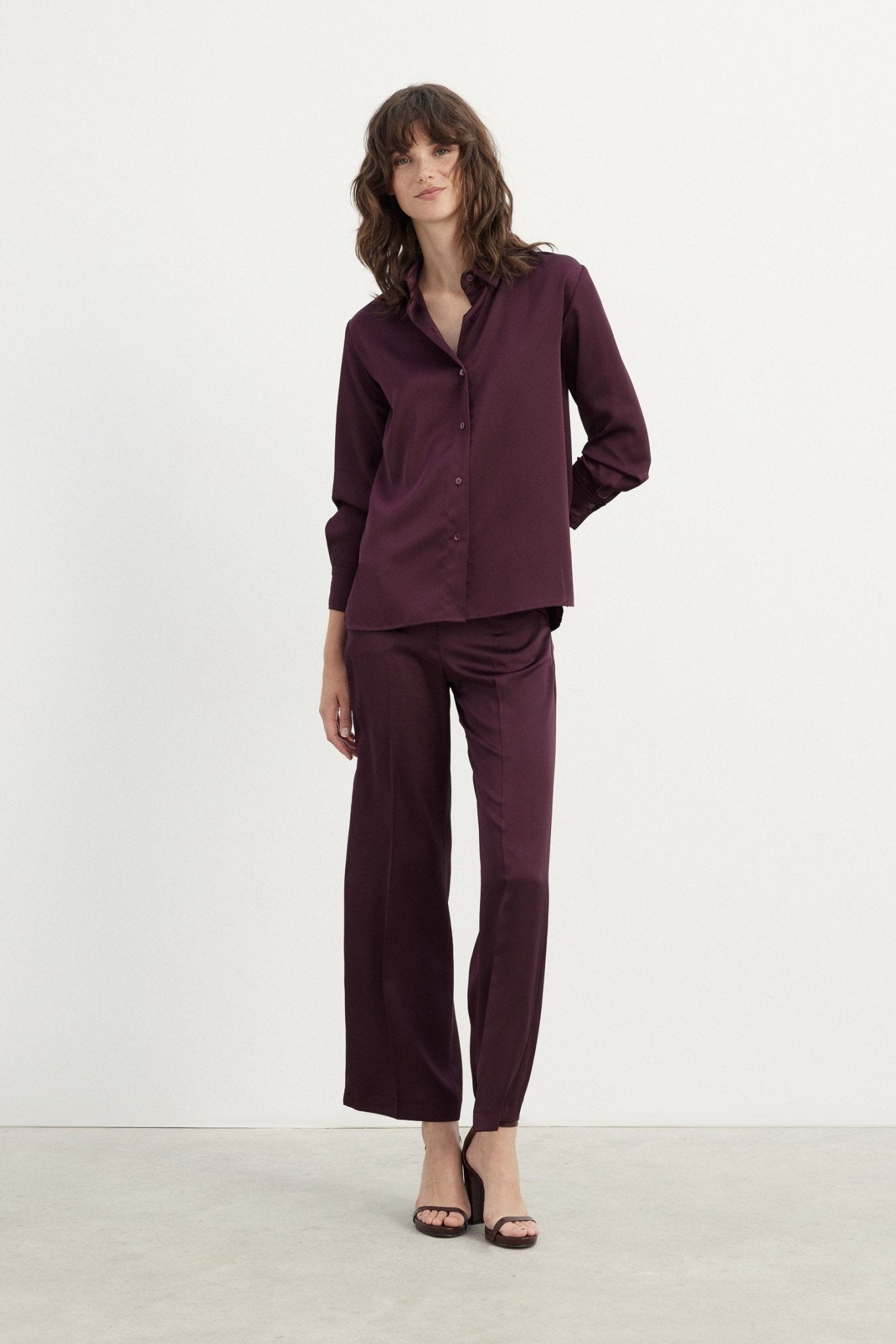 Blusa NEW YORK Burgundy - BIMANI