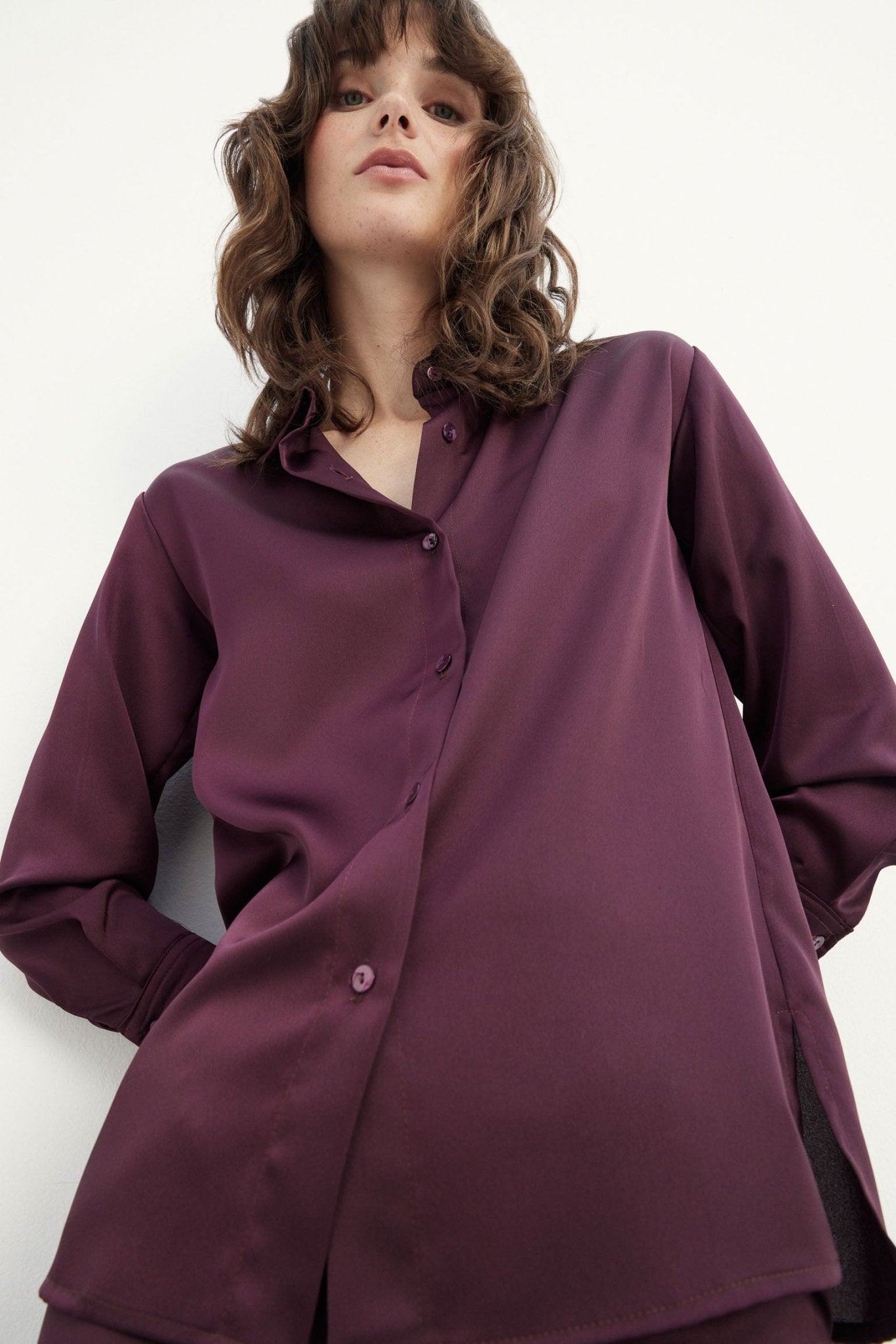 Blusa NEW YORK Burgundy - BIMANI