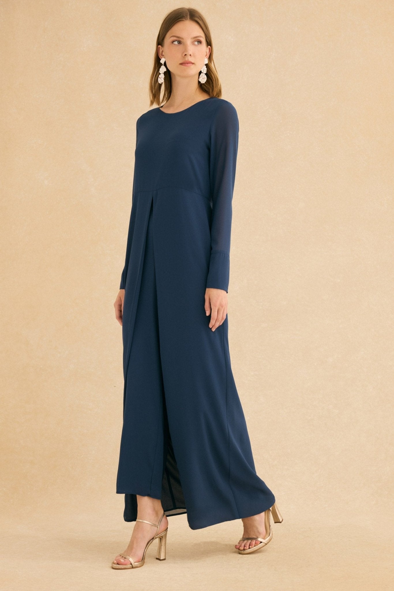 Blusa OSAKA Azul Cantábrico - BIMANI