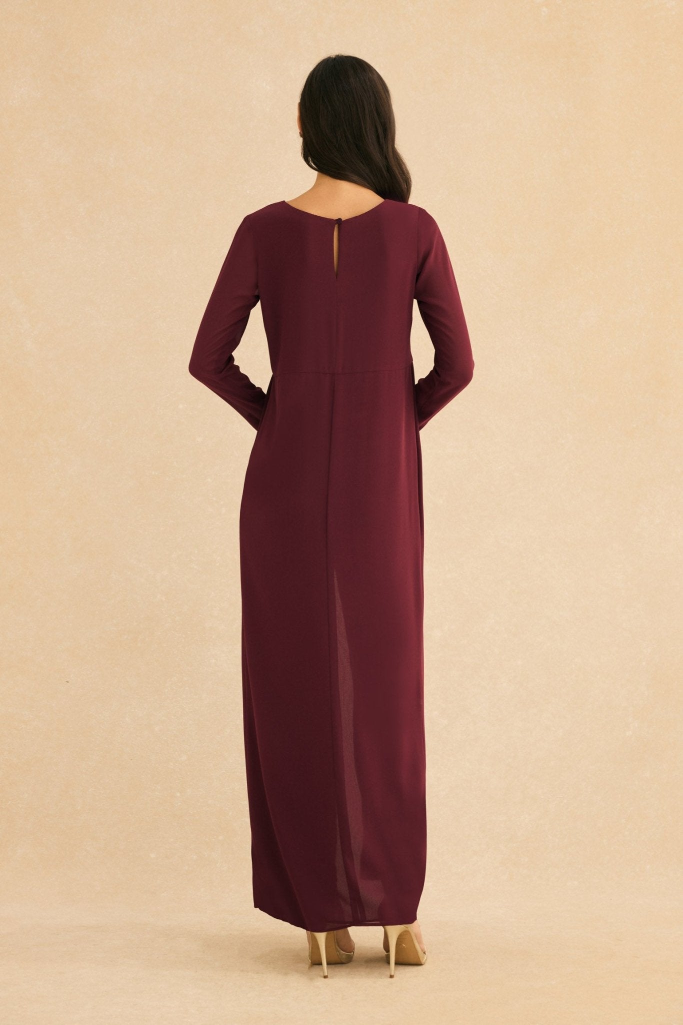 Blusa OSAKA Burdeos Monastrell - BIMANI