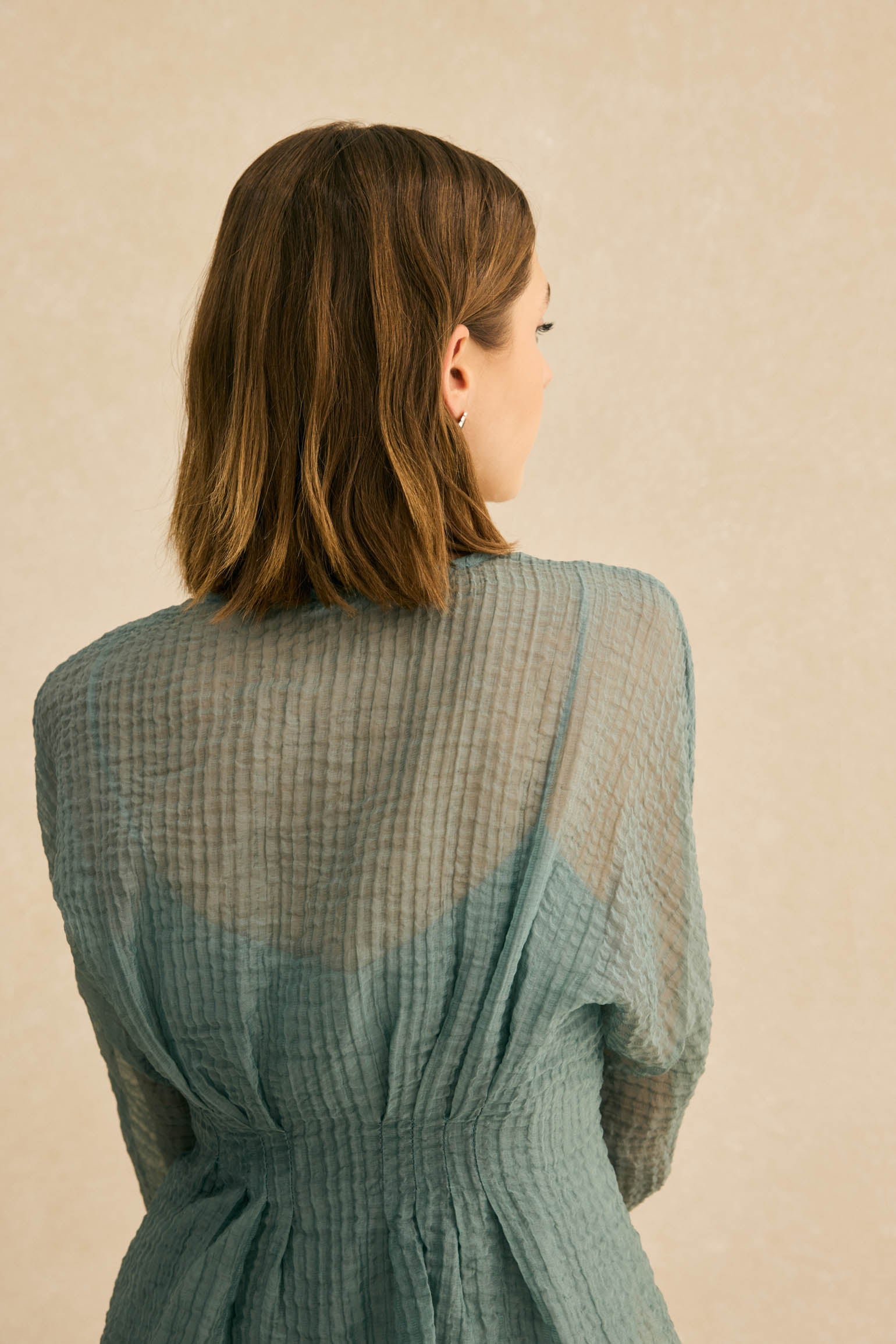 Blusa PALAMÓS Azul Atlántico - BIMANI