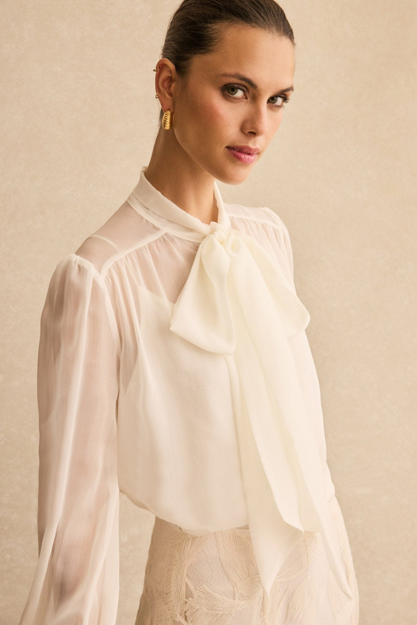 Blusa PAULINE Blanco - BIMANI