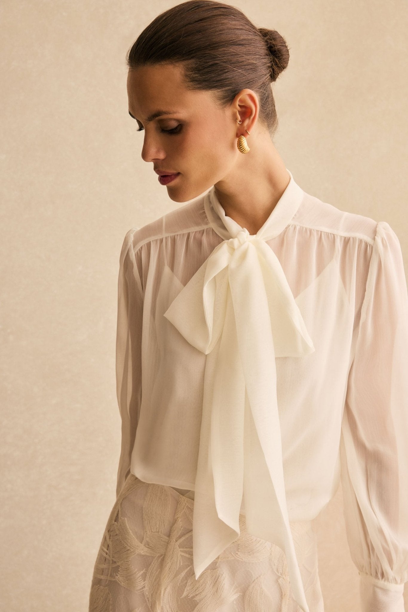 Blusa PAULINE Blanco - BIMANI