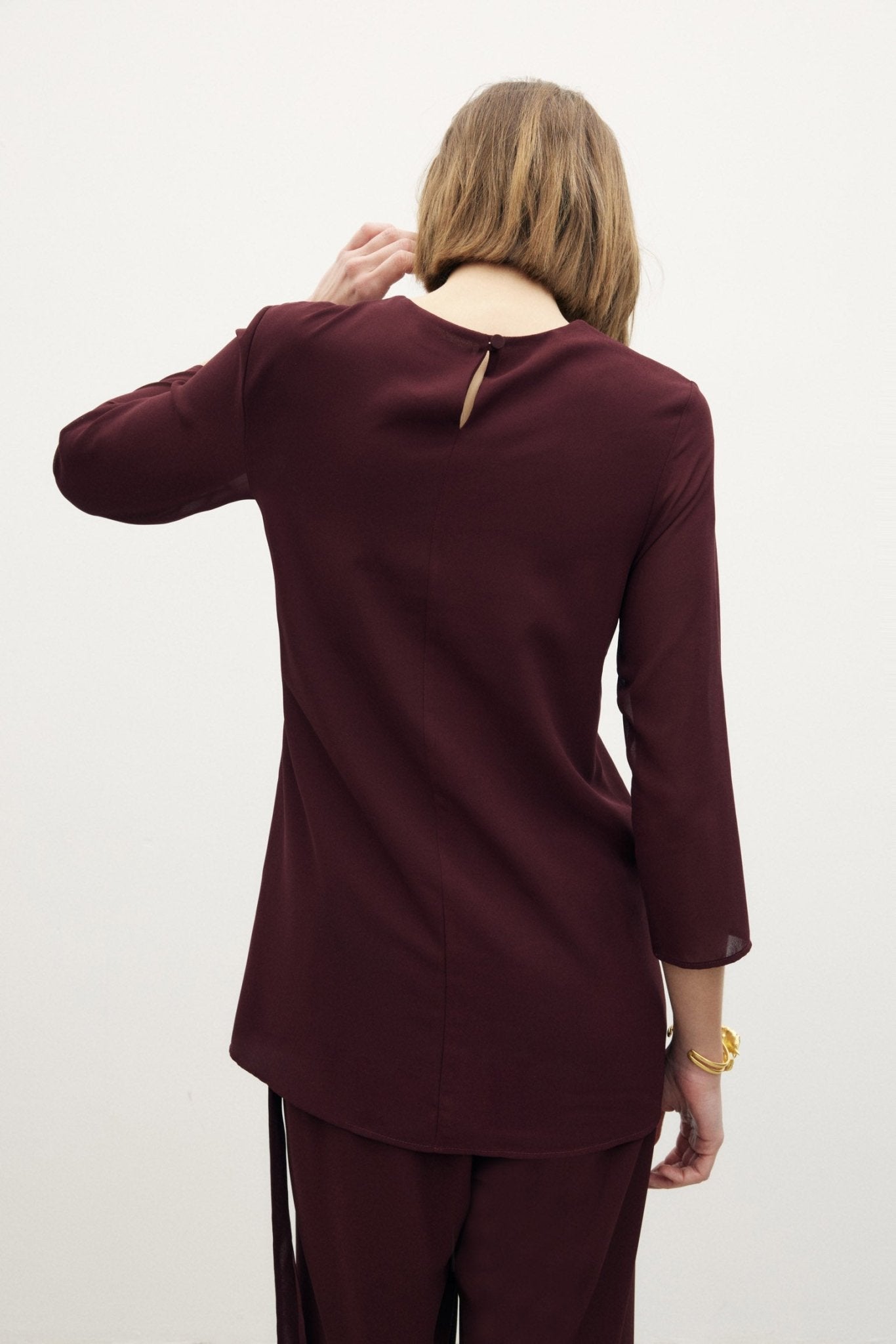 Blusa QUITA Burgundy - BIMANI