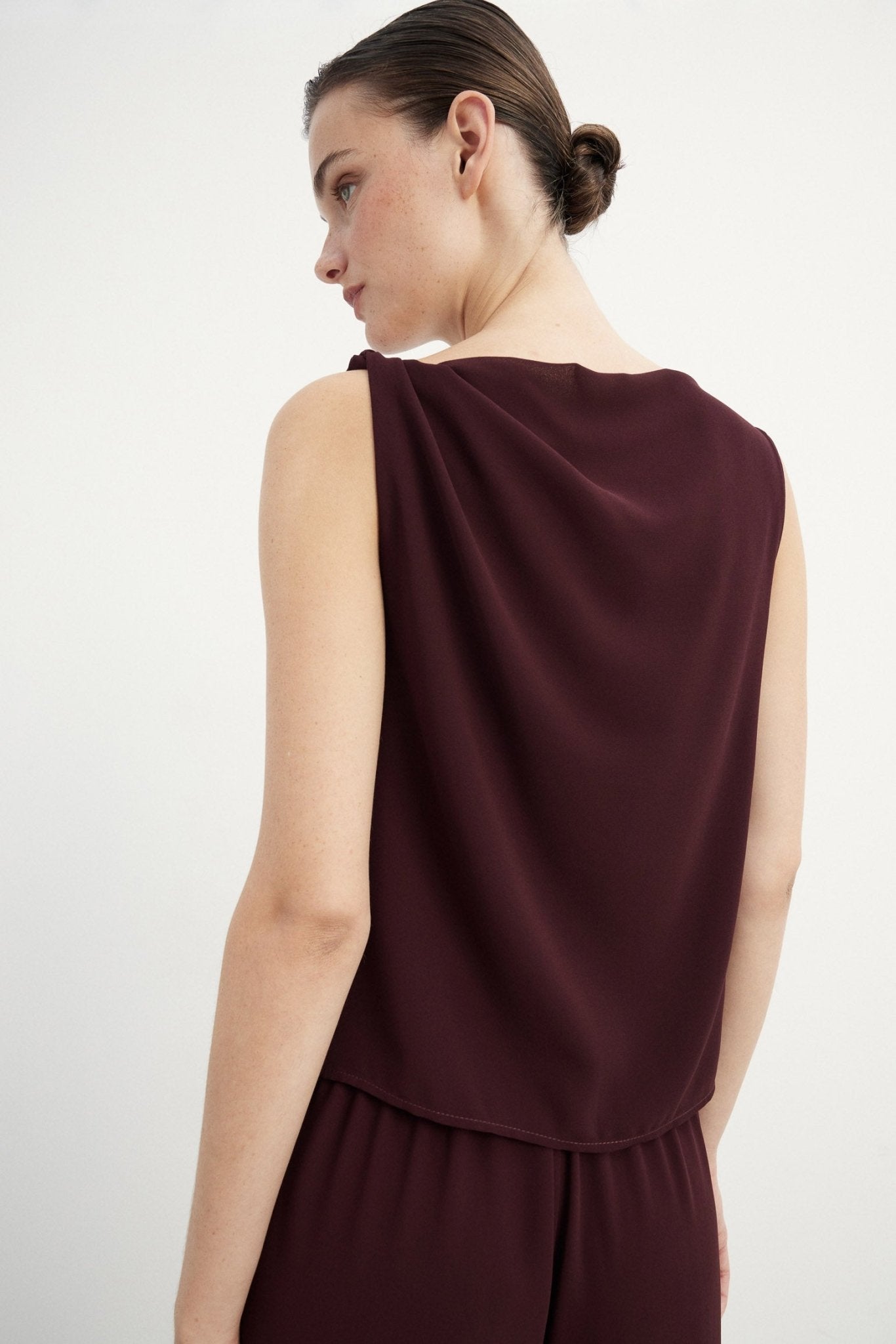 Blusa RÍO Burgundy - BIMANI