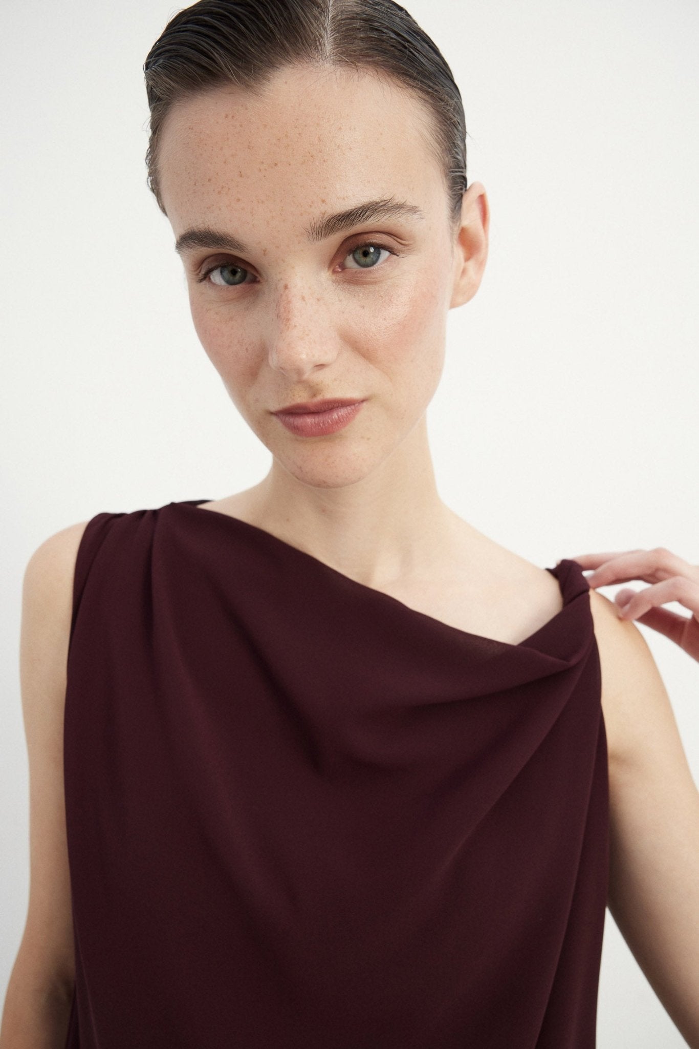 Blusa RÍO Burgundy - BIMANI