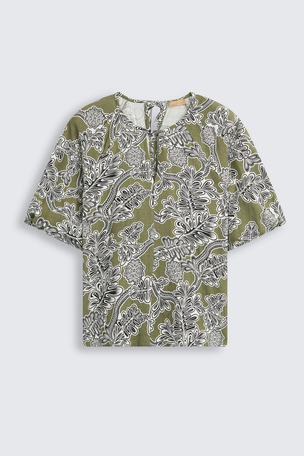 Blusa SAÚCO Print Khaki - BIMANI