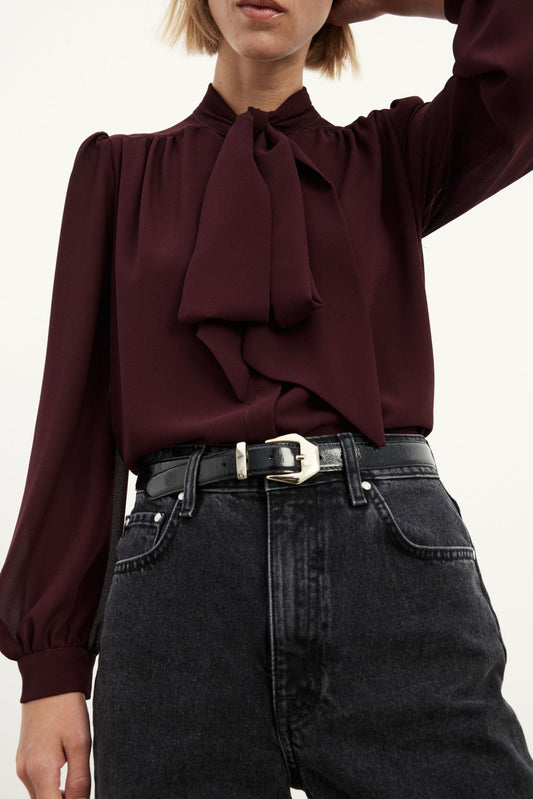 Blusa SENA Burgundy - BIMANI