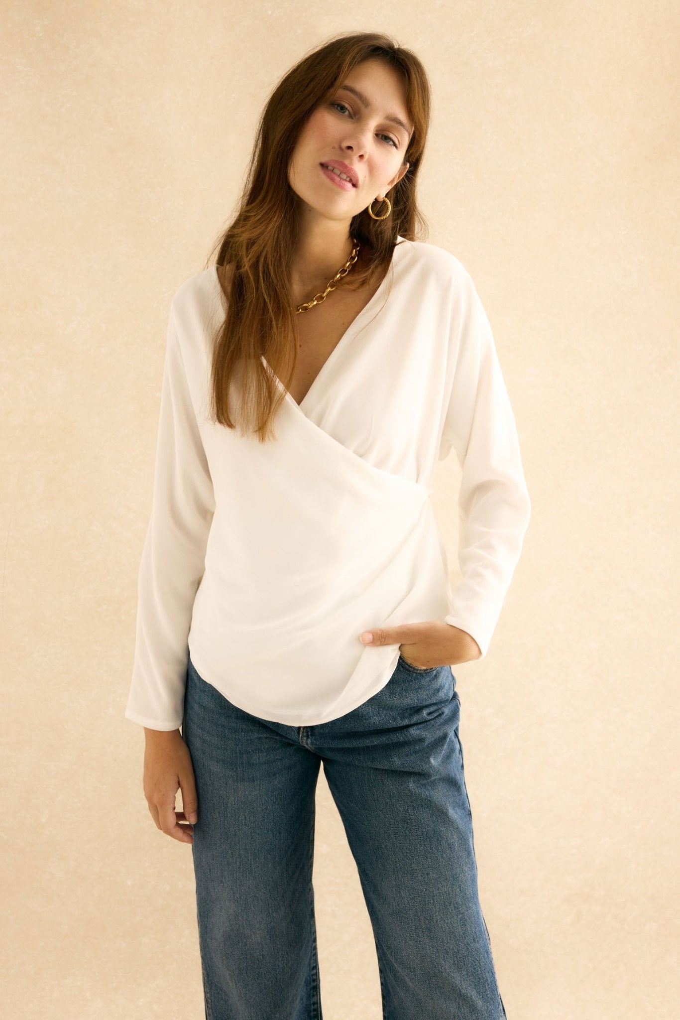 Blusa SIGMA Blanco Eterno - BIMANI