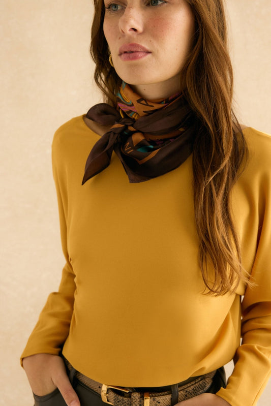 Blusa SIGMA Mostaza Dulce - BIMANI