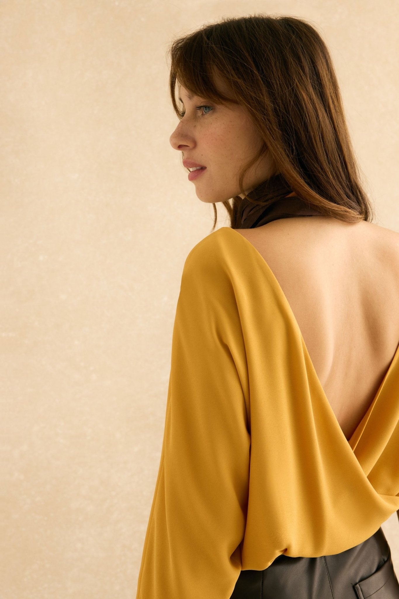 Blusa SIGMA Mostaza Dulce - BIMANI