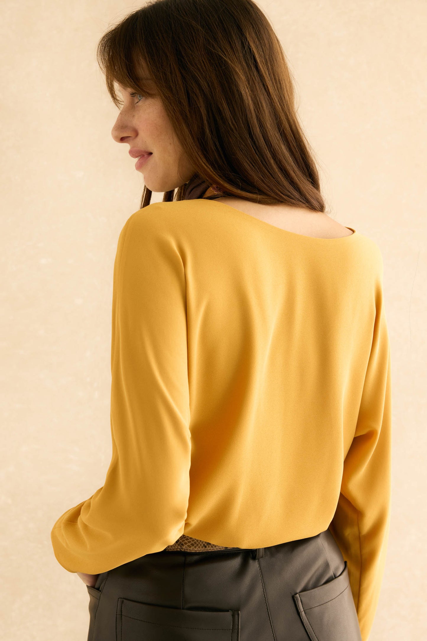 Blusa SIGMA Mostaza Dulce - BIMANI