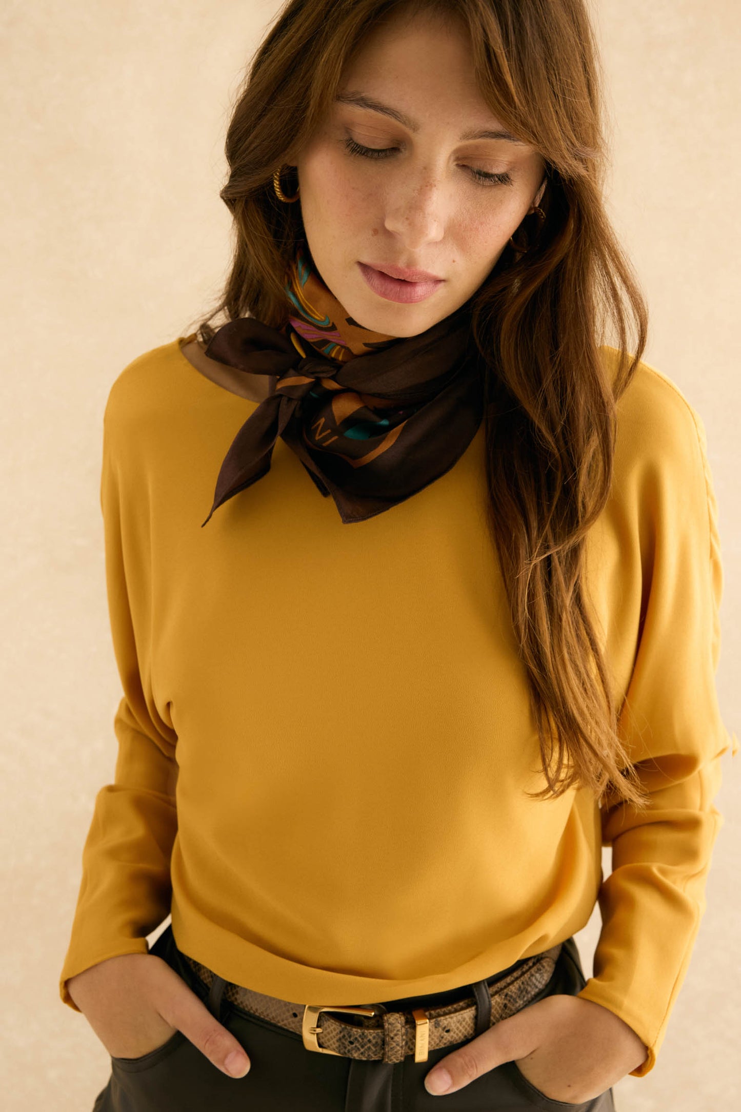 Blusa SIGMA Mostaza Dulce - BIMANI