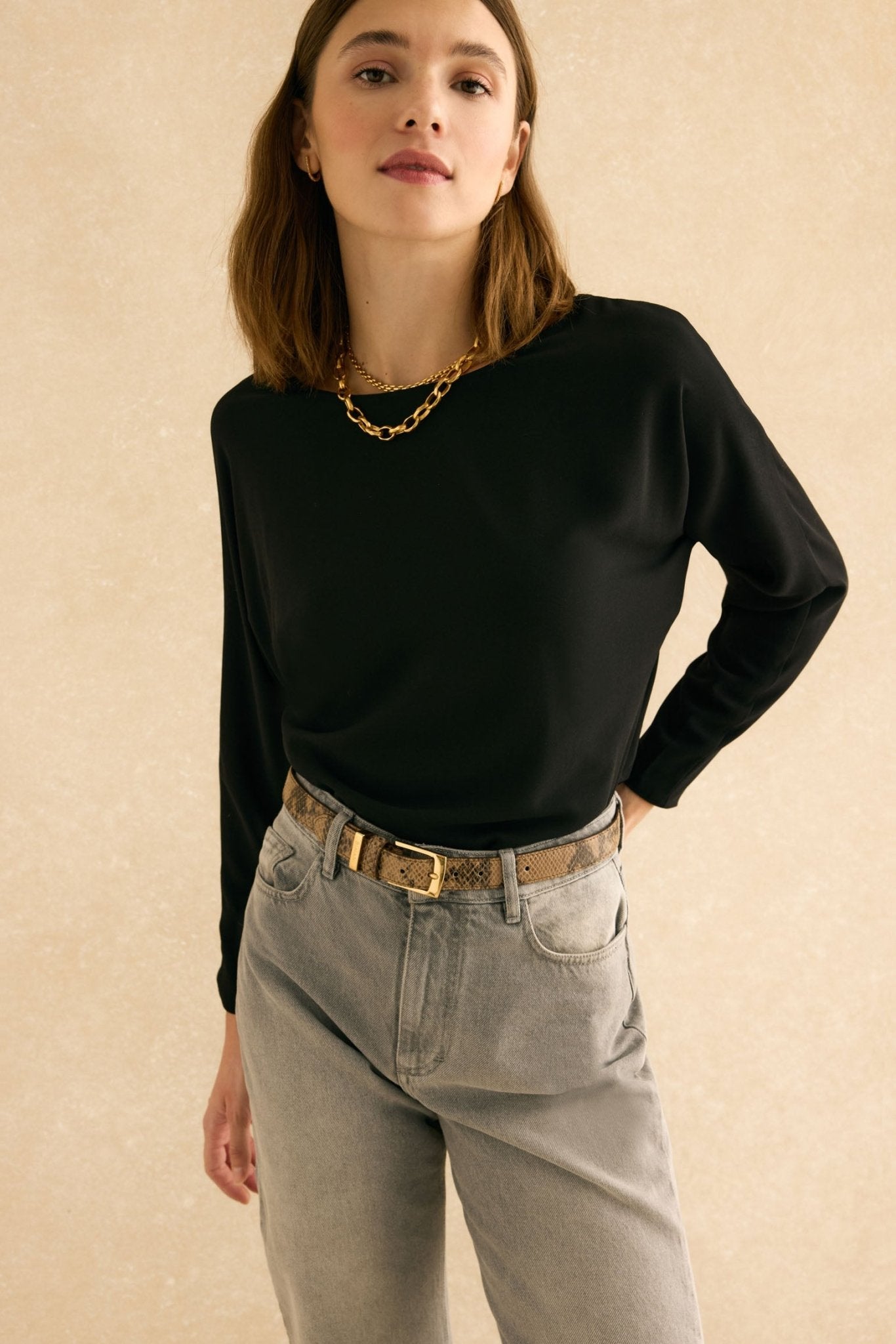 Blusa SIGMA Negro Magnético - BIMANI