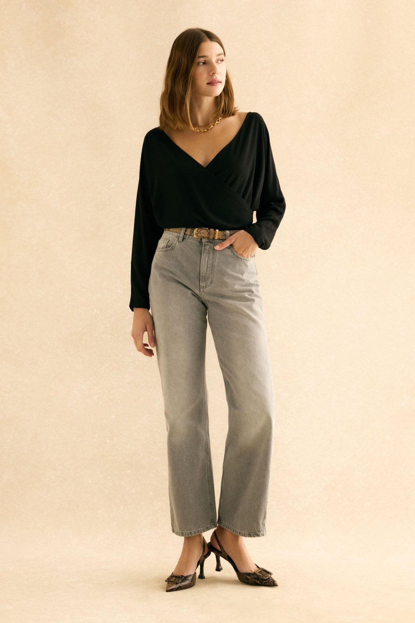 Blusa SIGMA Negro Magnético - BIMANI