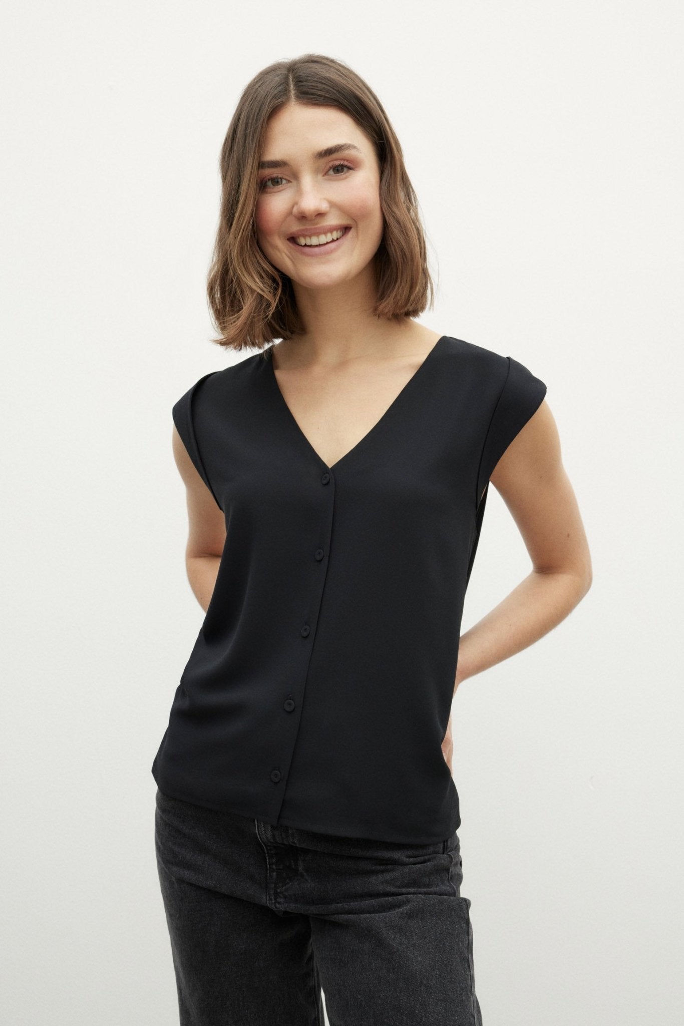 Blusa THEA Black - BIMANI