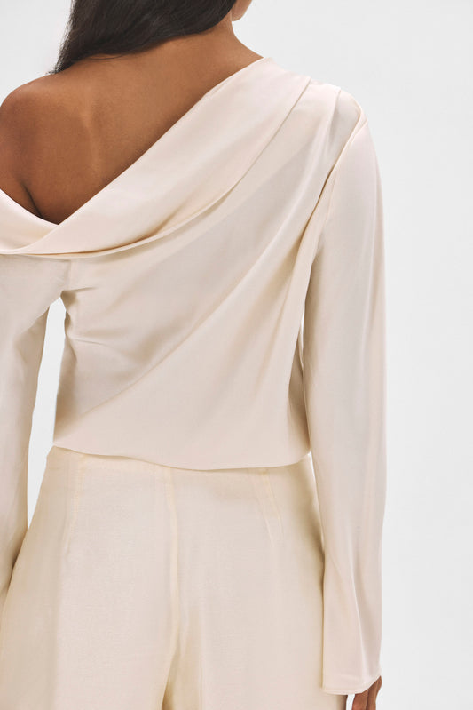 VALERIE Cream Blouse